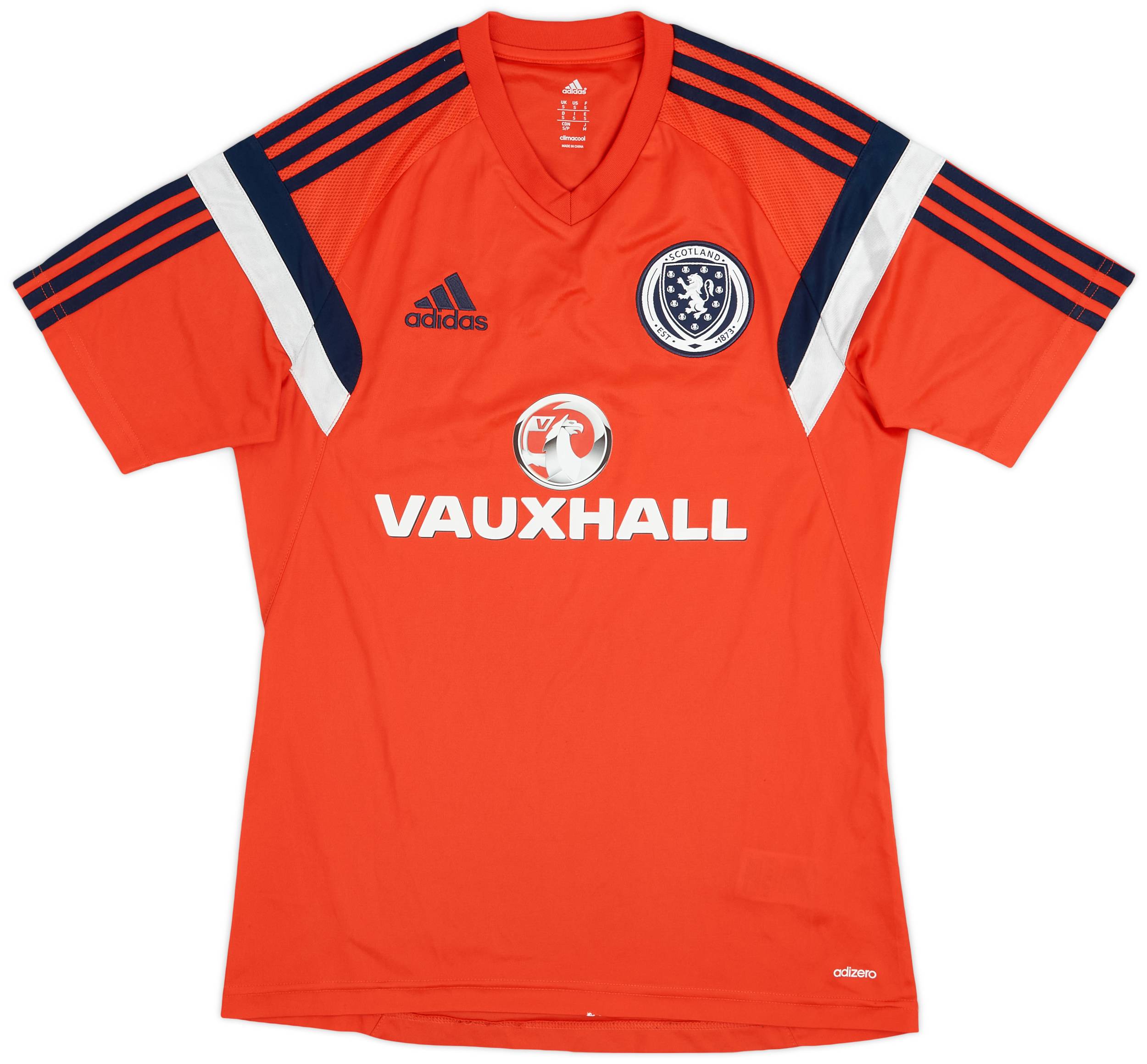 2013-14 Scotland adidas Training Shirt - 8/10 - (S)