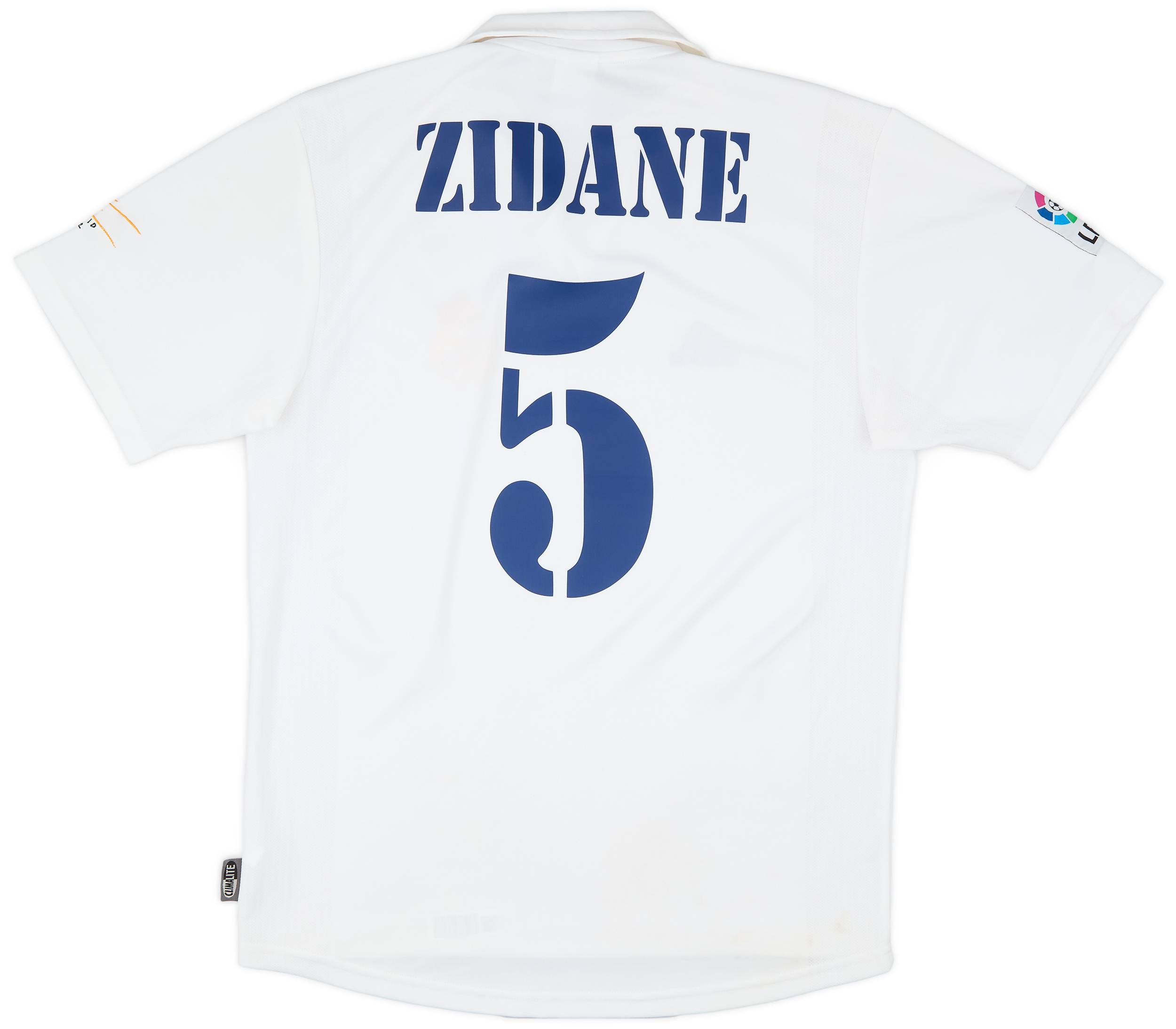 2001 Real Madrid Home Shirt Zidane #5 - 7/10 - (S)