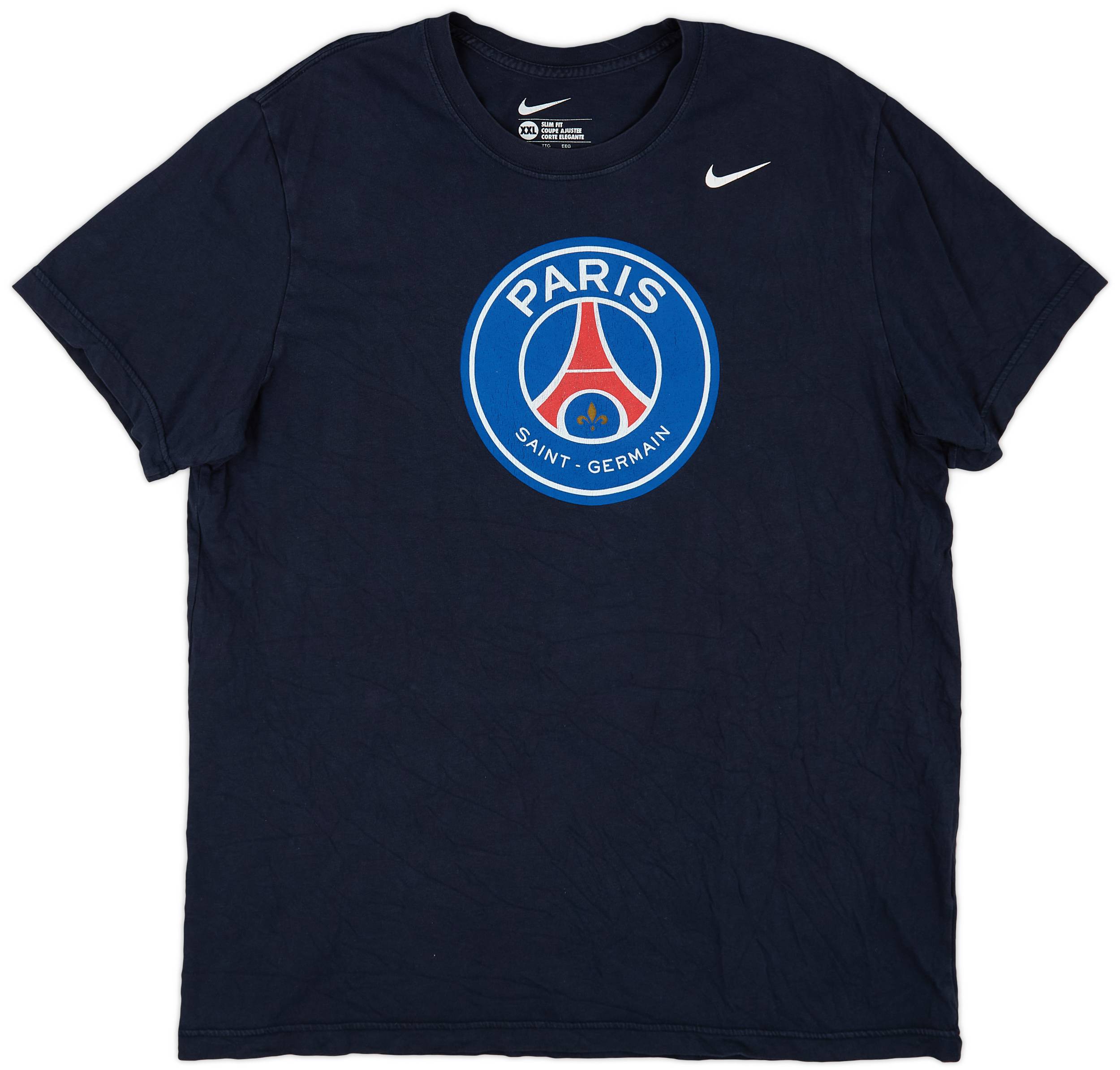 2013-14 Paris Saint-Germain Nike Cotton Tee - 7/10 - (XXL)