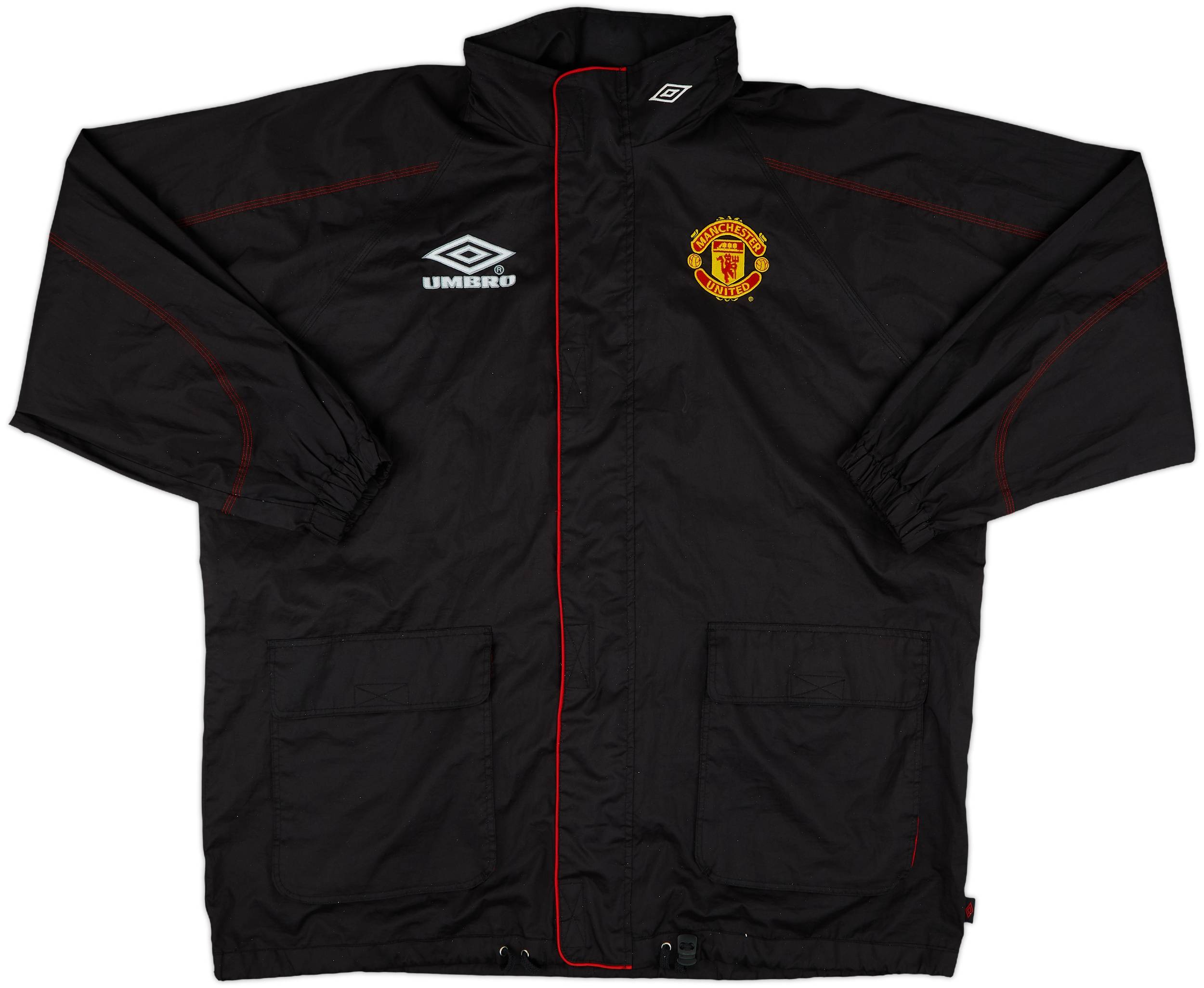 1998-99 Manchester United Umbro Rain Jacket - 8/10 - (XL)