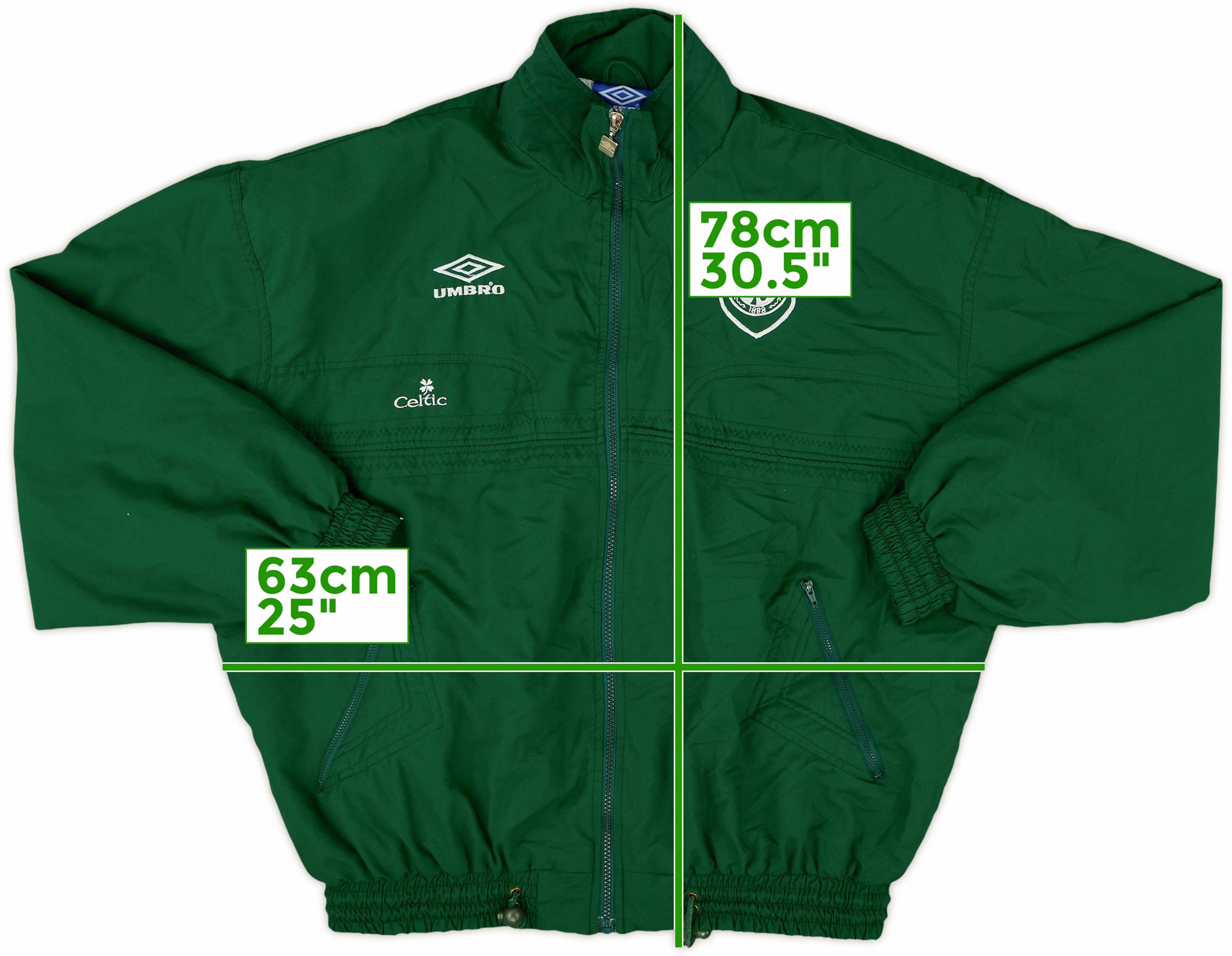 1998-99 Celtic Umbro Track Jacket - 8/10 - (L)