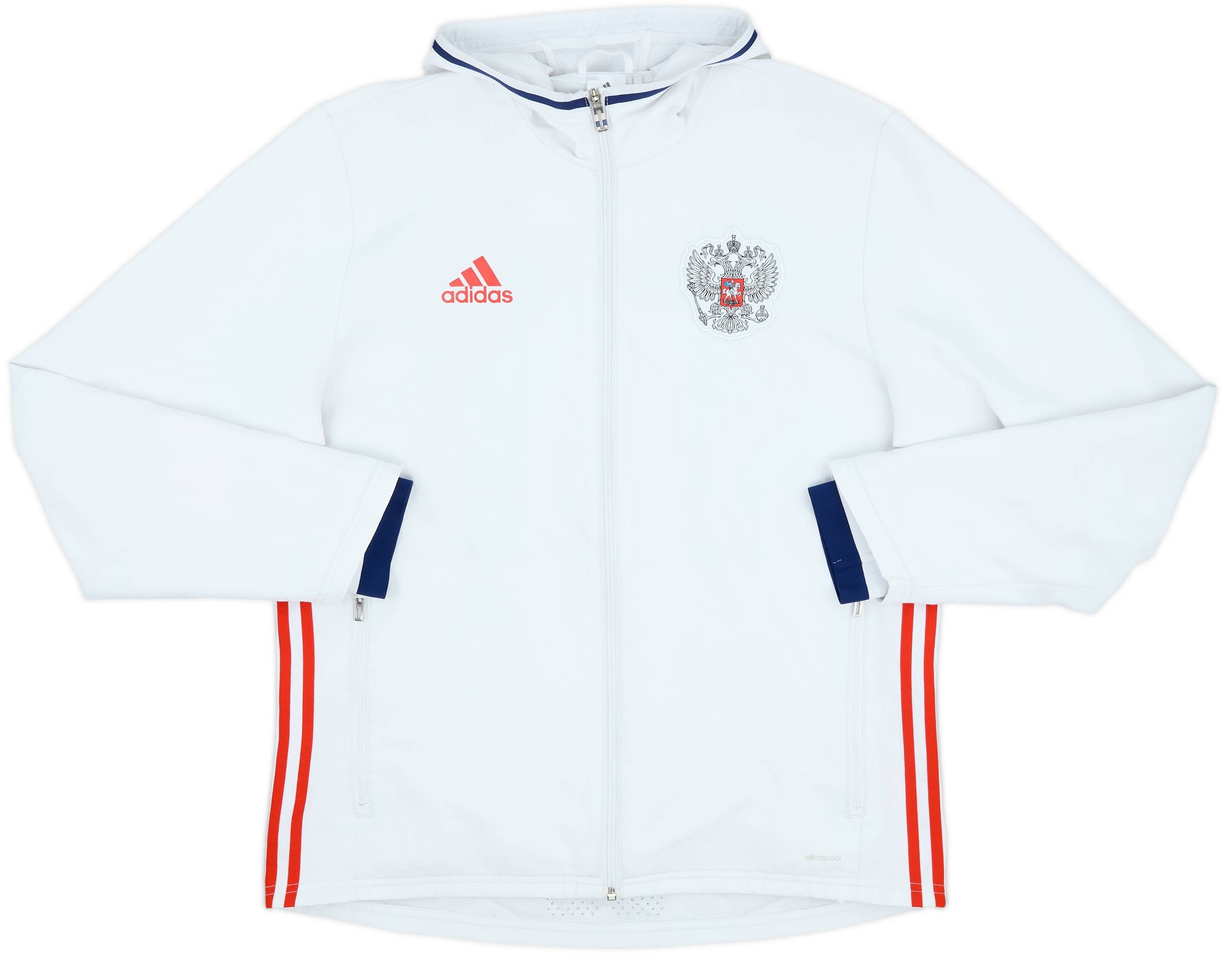 2015-16 Russia adidas Hooded Track Jacket 7/10 (L)