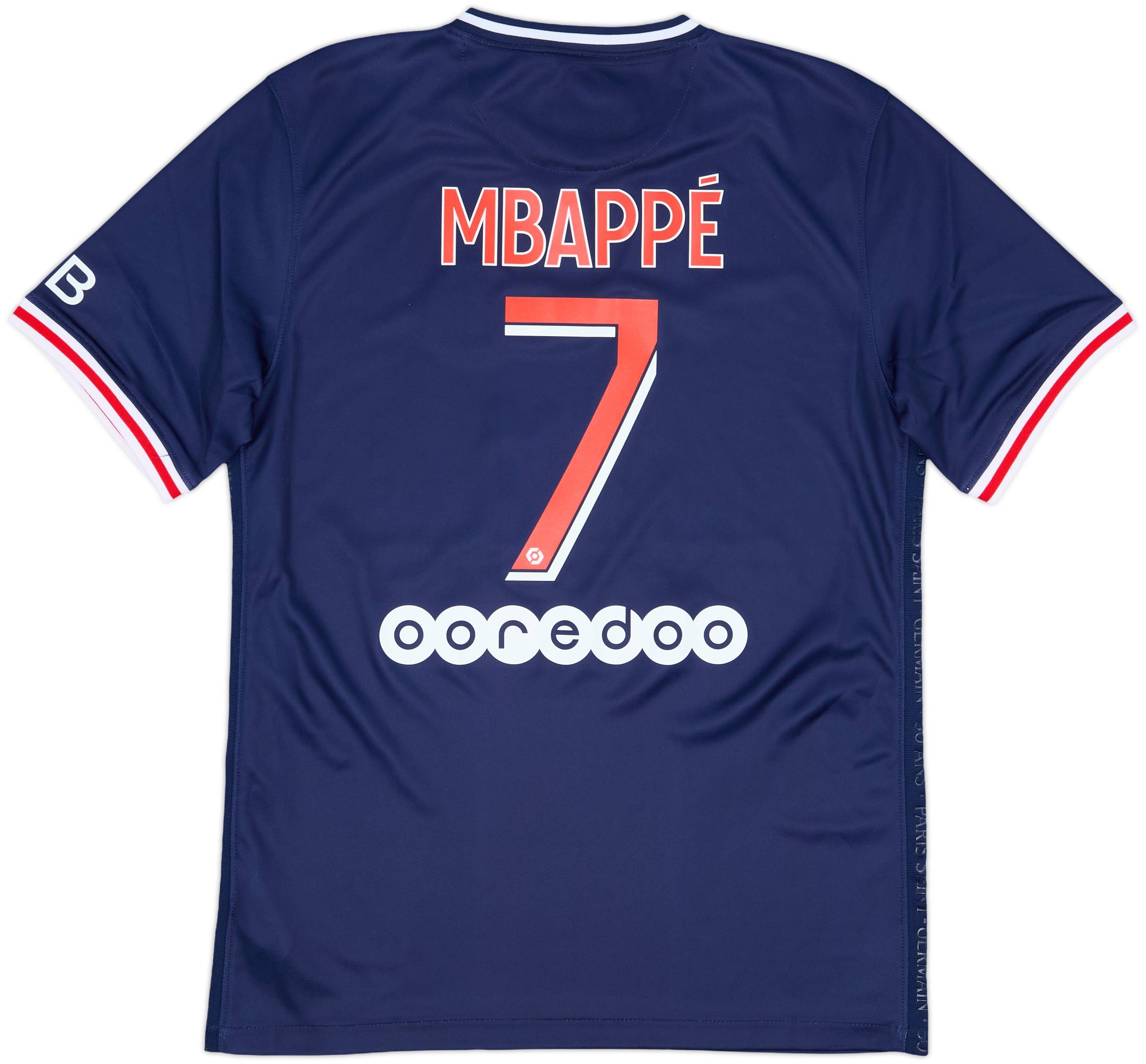 2020-21 Paris Saint-Germain Home Shirt Mbappe #7 (M)