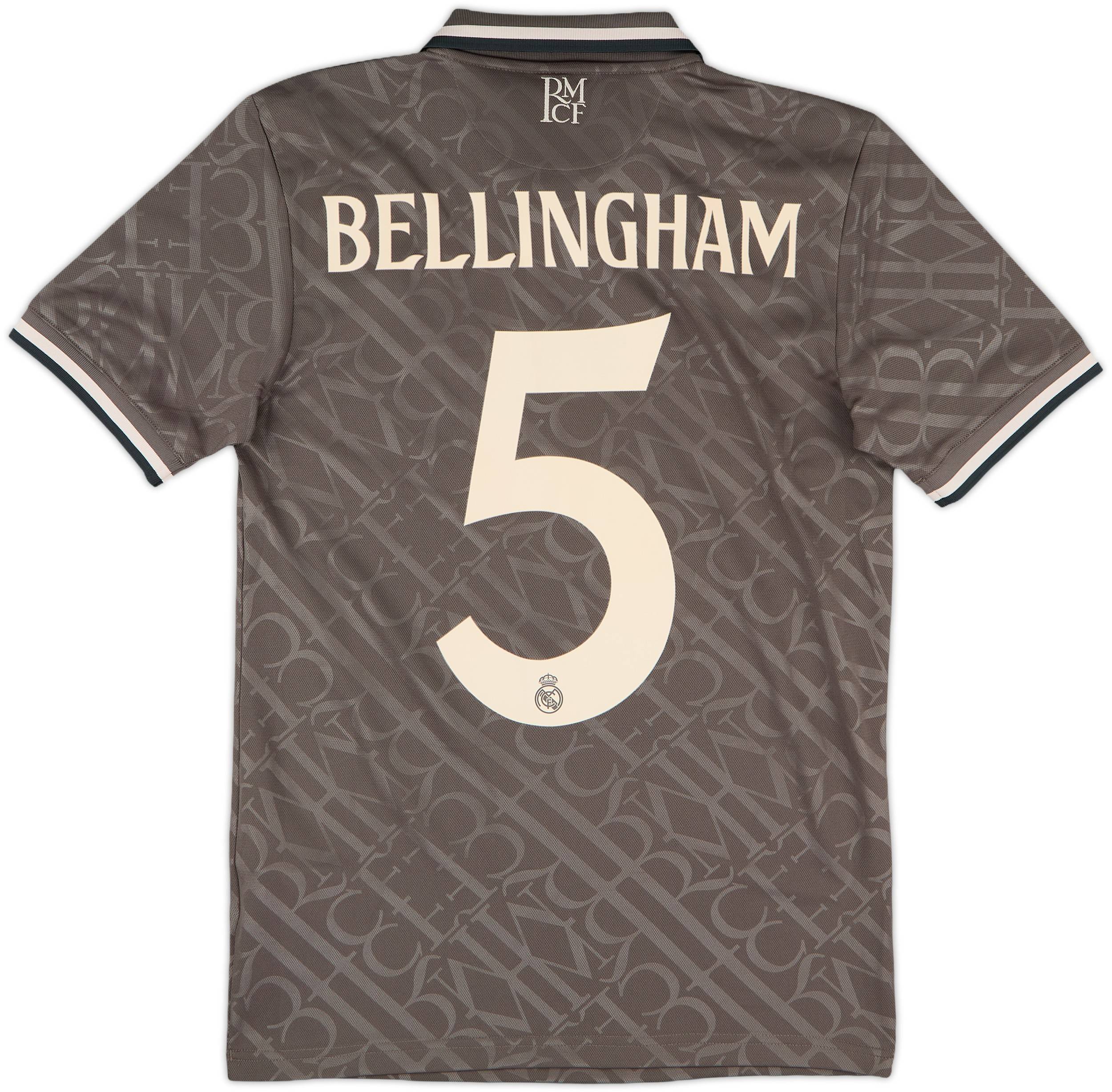 2024-25 Real Madrid Third Shirt Bellingham #5 (XS)