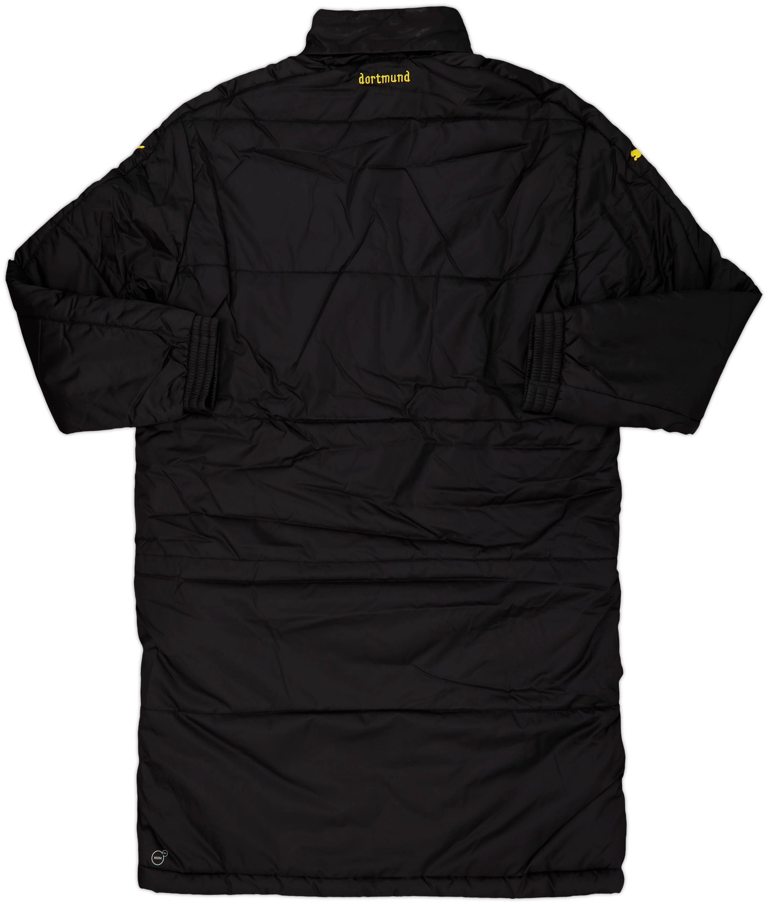 Borussia Dortmund Puma ロングコート 2012-13 Borussia Dortmund Puma Padded Bench Coat (L)