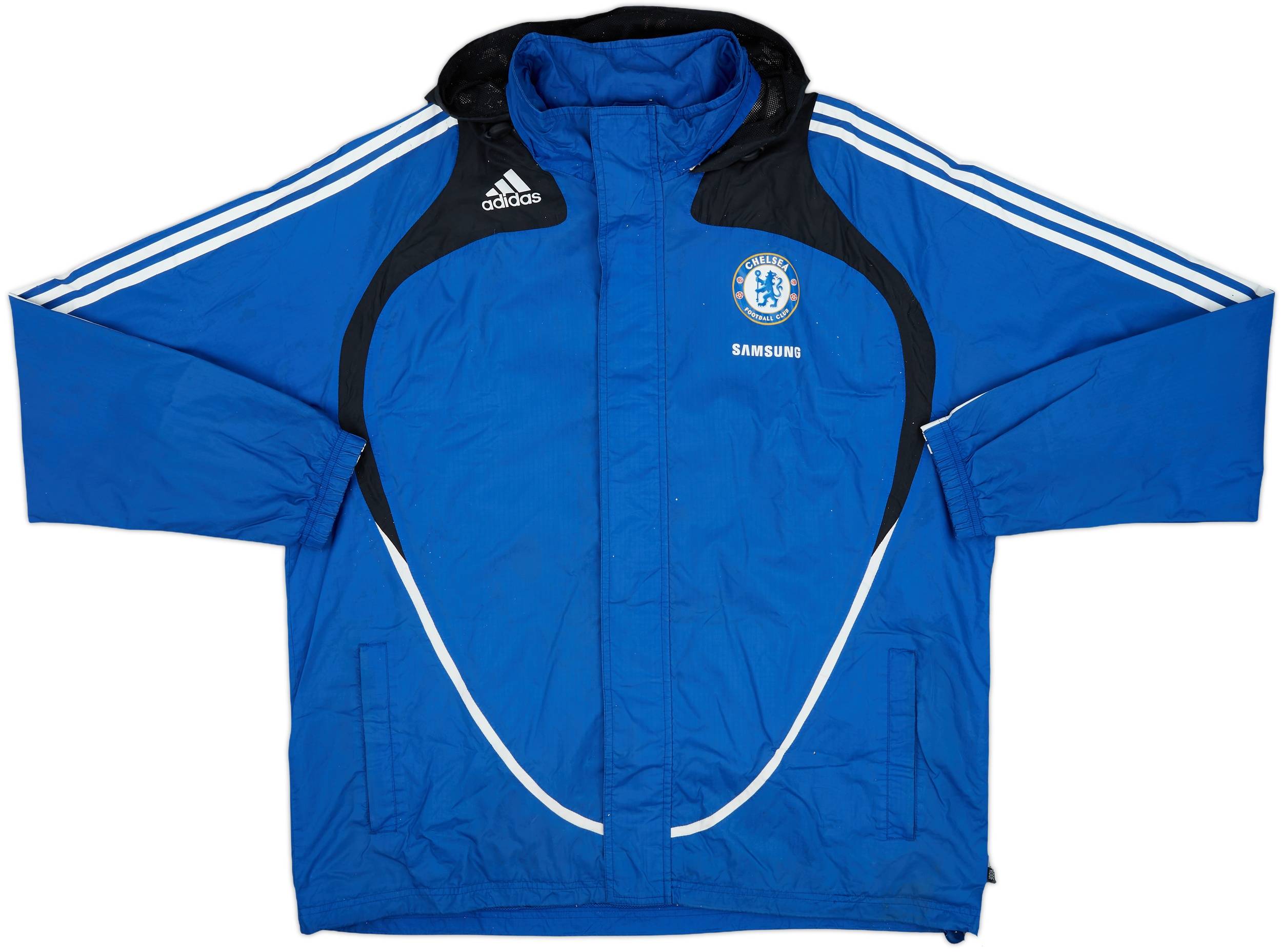2008-09 Chelsea adidas Hooded Rain Jacket - 4/10 - (XXL)