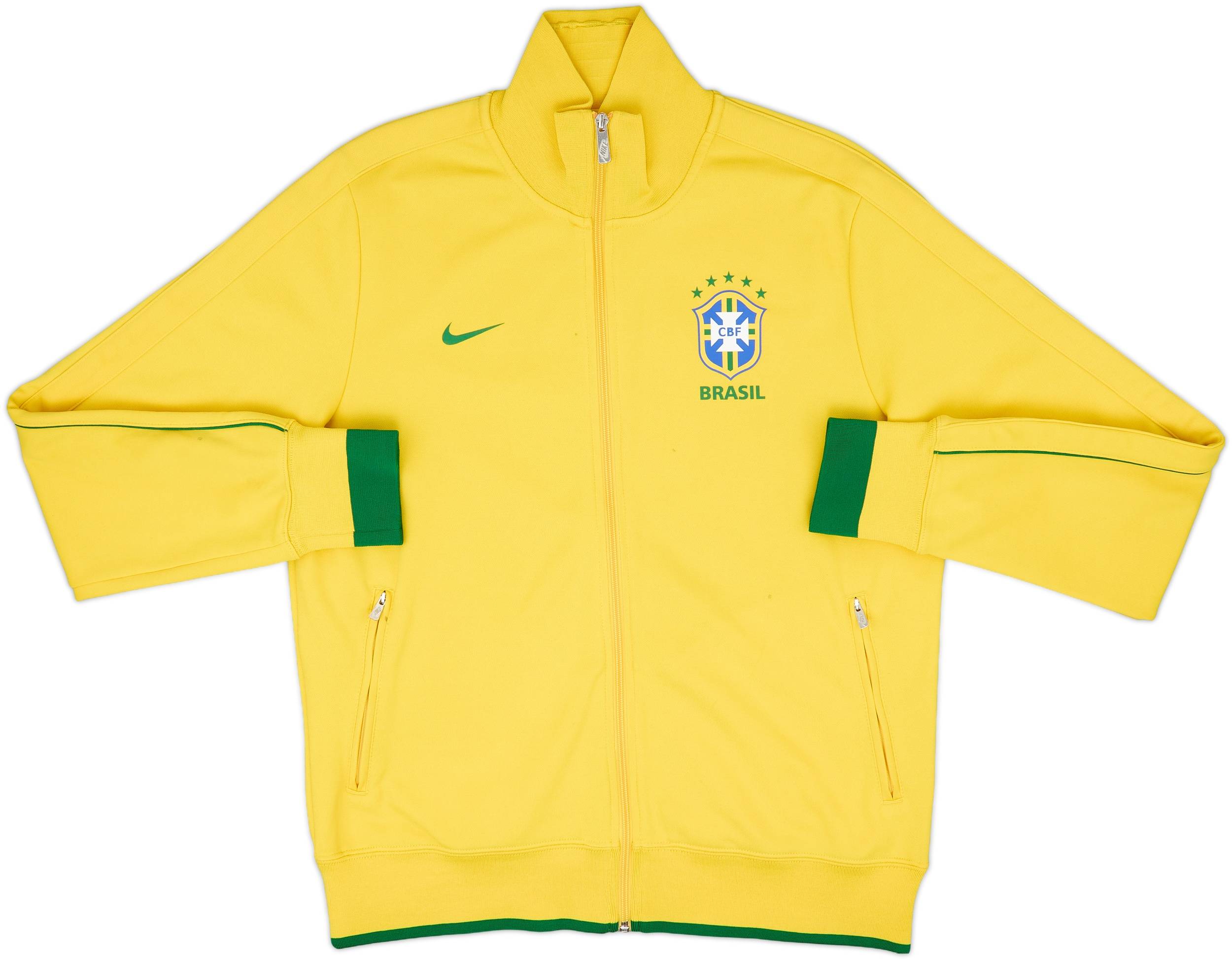 2012-13 Brazil Nike N98 Track Jacket - 6/10 - (L)