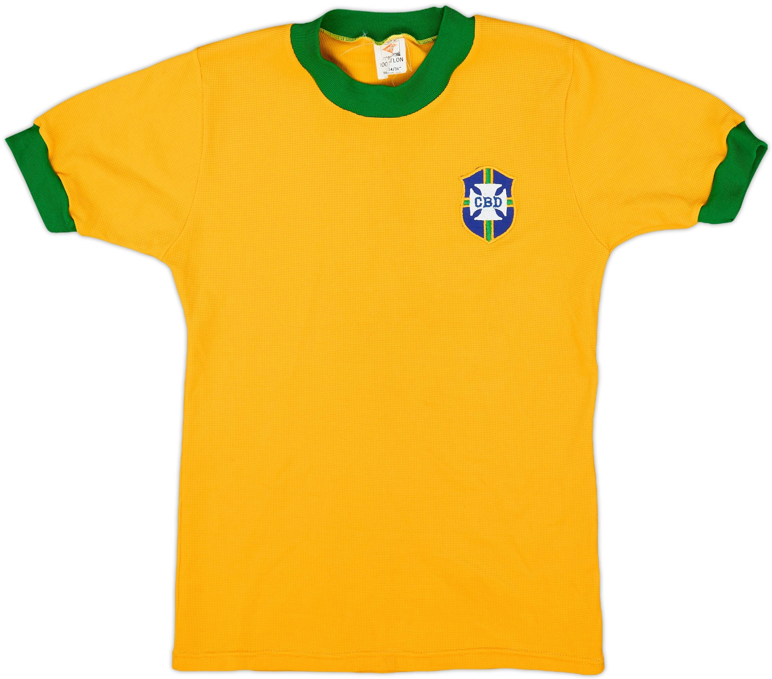 1970-74 Brazil Home Shirt - 9/10 - (S)