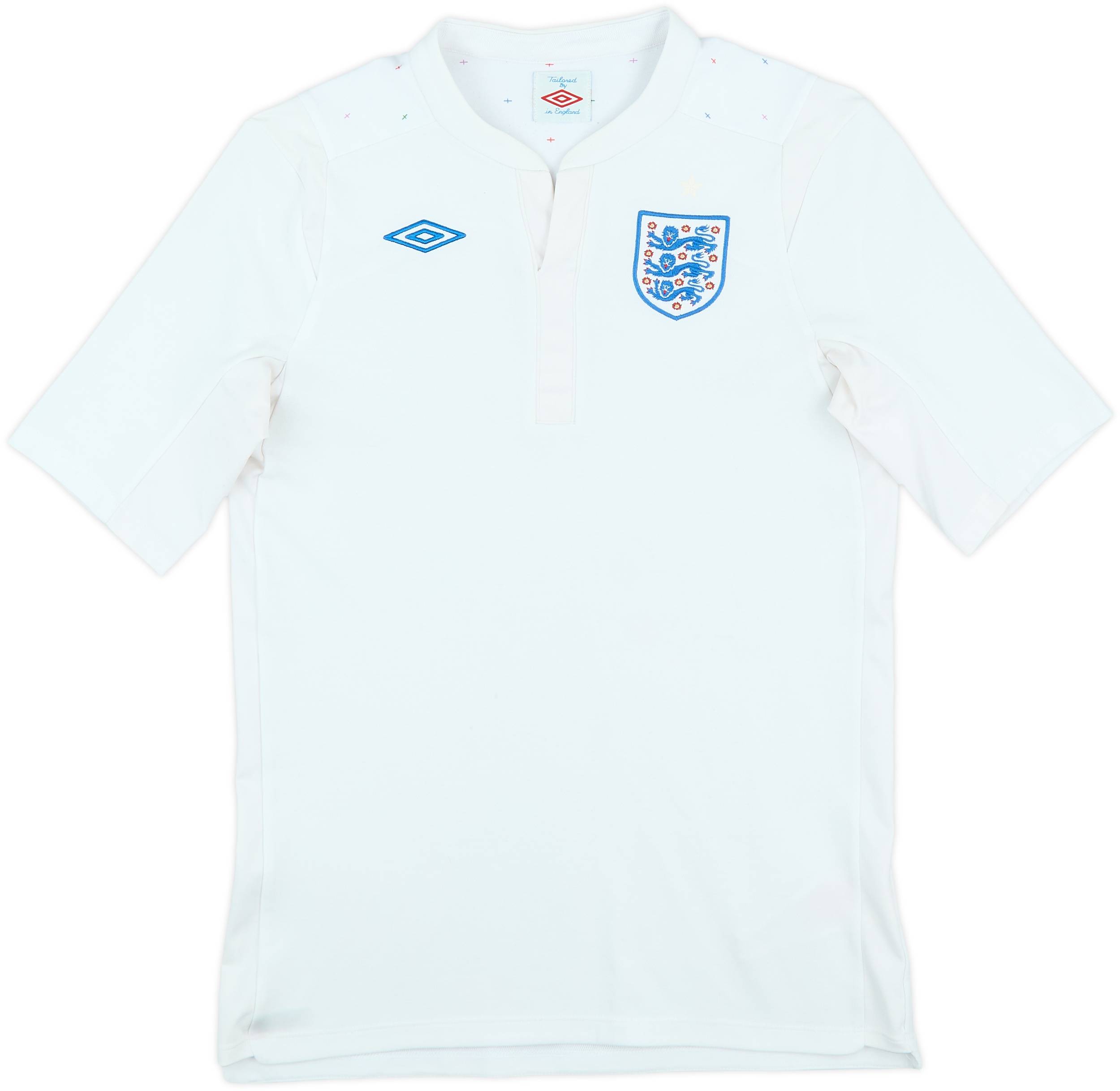 2010-11 England Home Shirt - 8/10 - (Women's S)