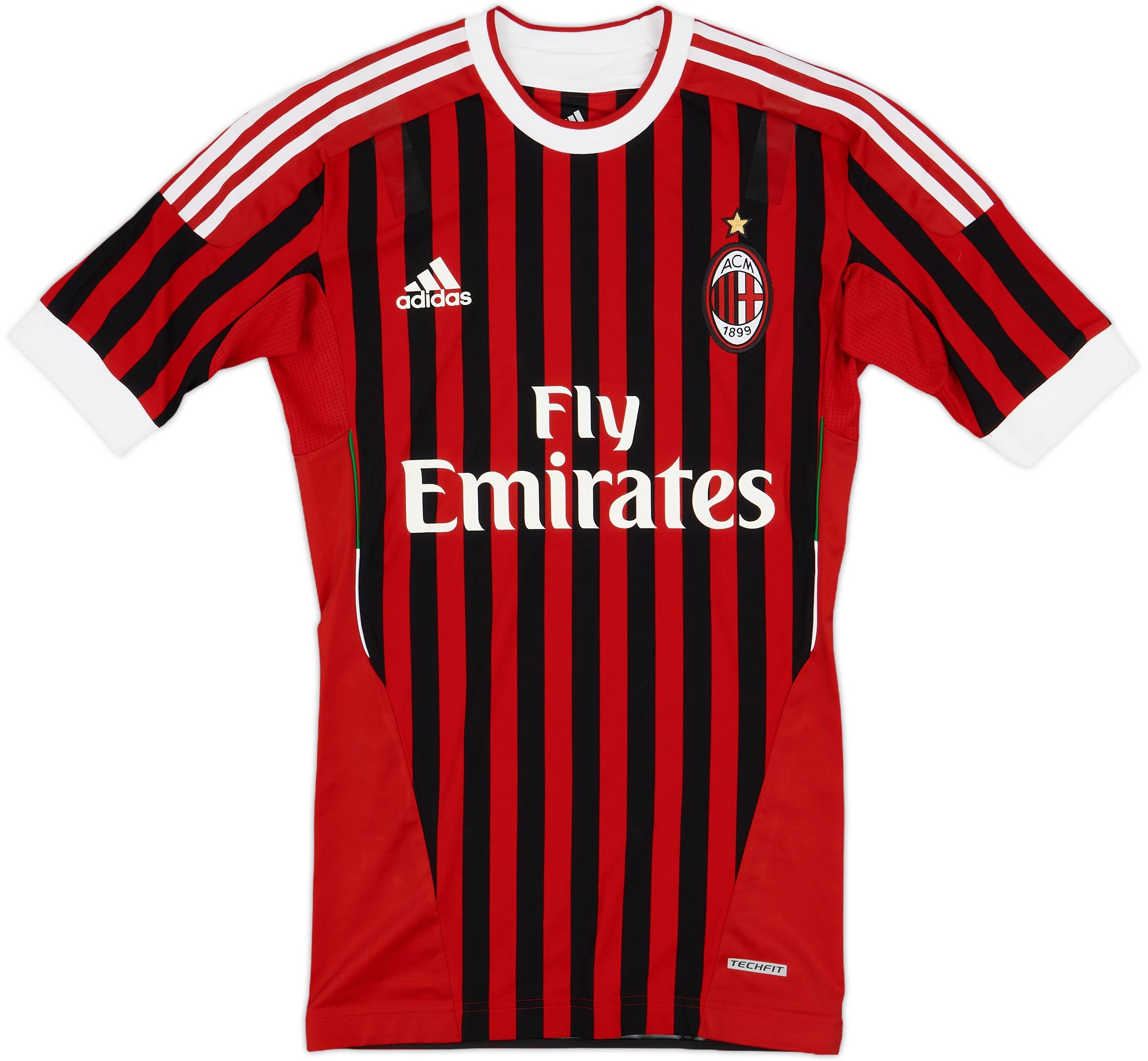 2011-12 AC Milan Player Issue Home Shirt (M)