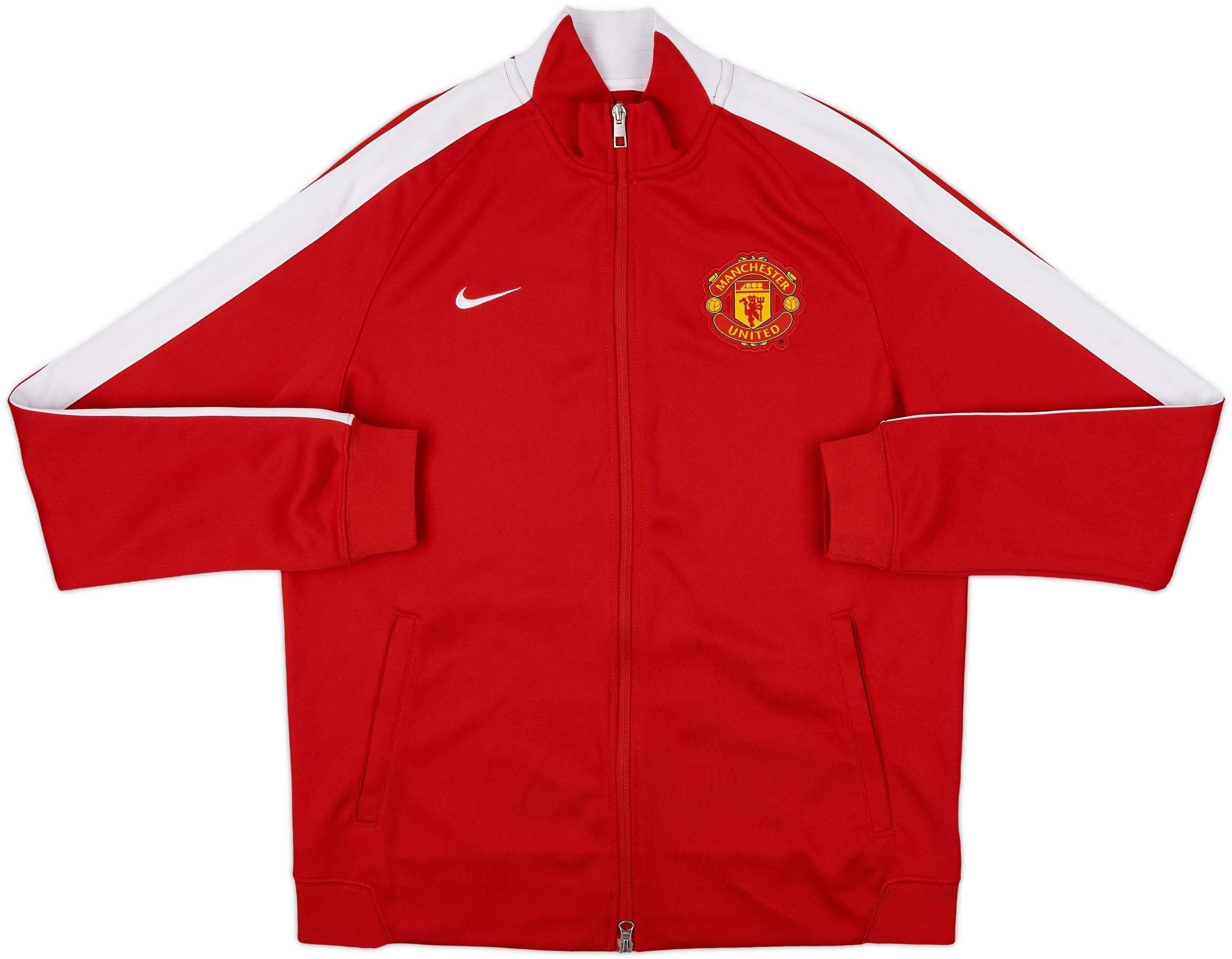 2014-15 Manchester United Nike Track Jacket - 10/10 - (L)