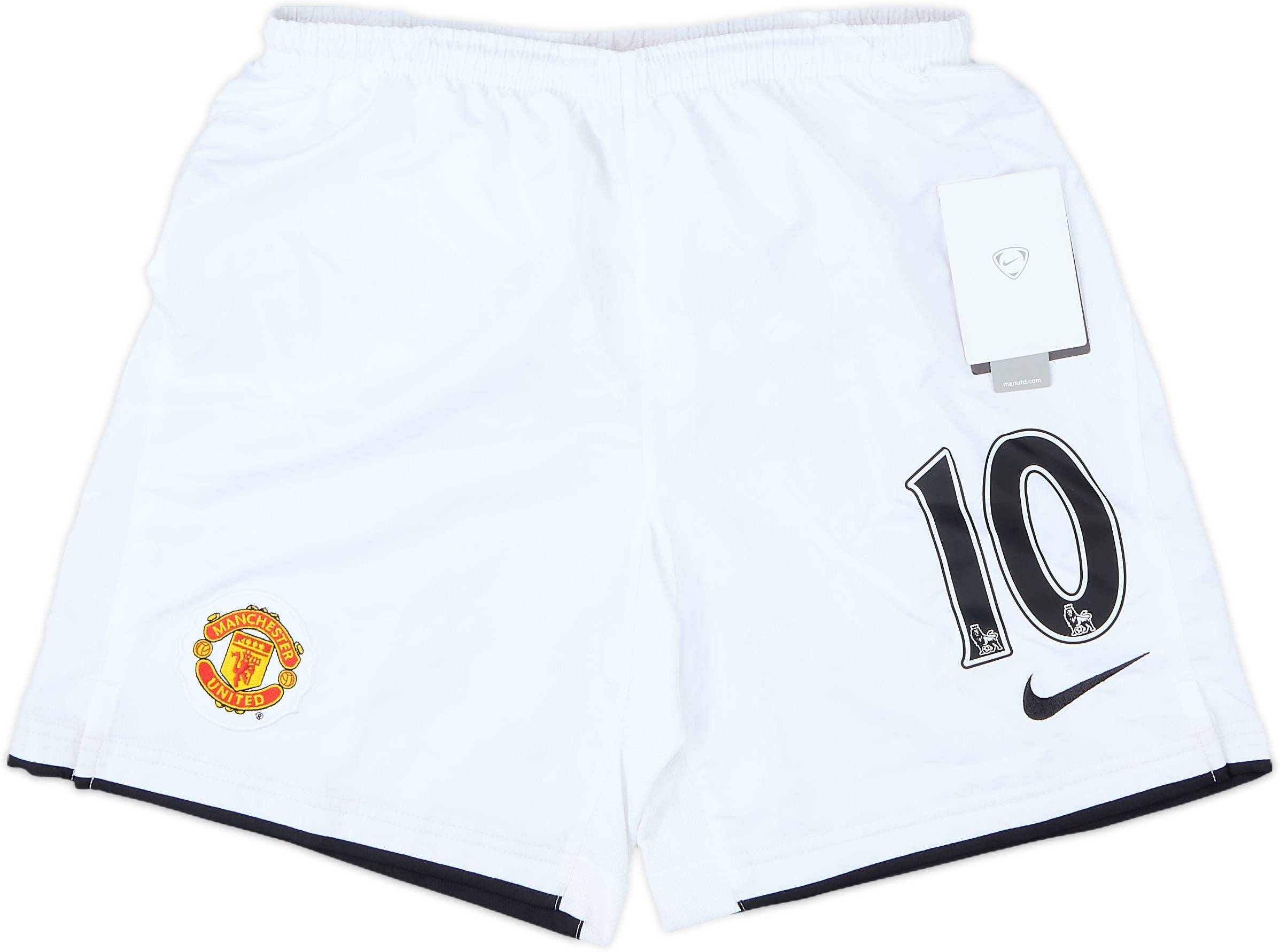 2007-09 Manchester United Home Shorts #10 (Rooney) (M. Boys)