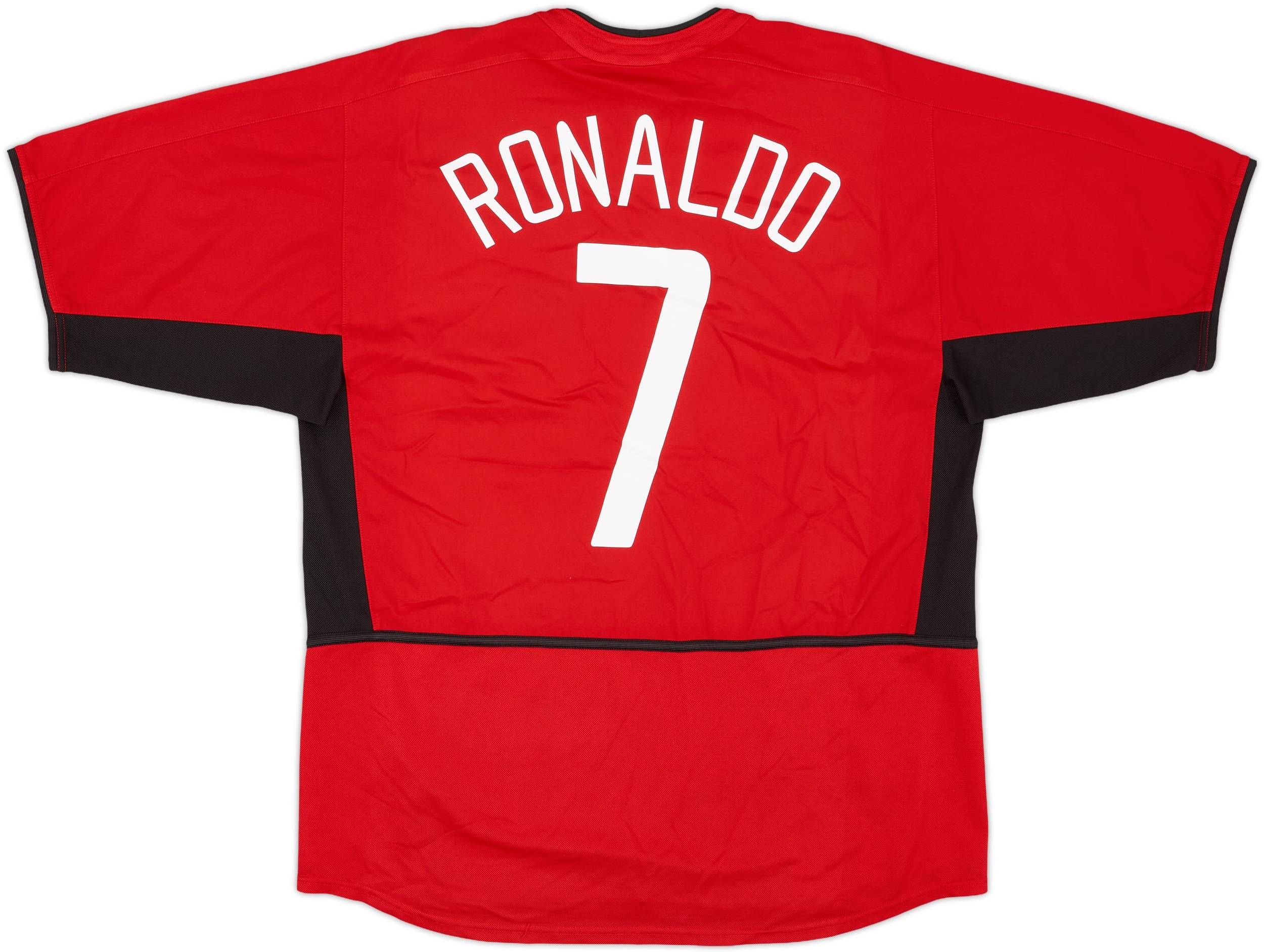 2002-04 Manchester United Home Shirt Ronaldo #7 - 7/10 - (L)