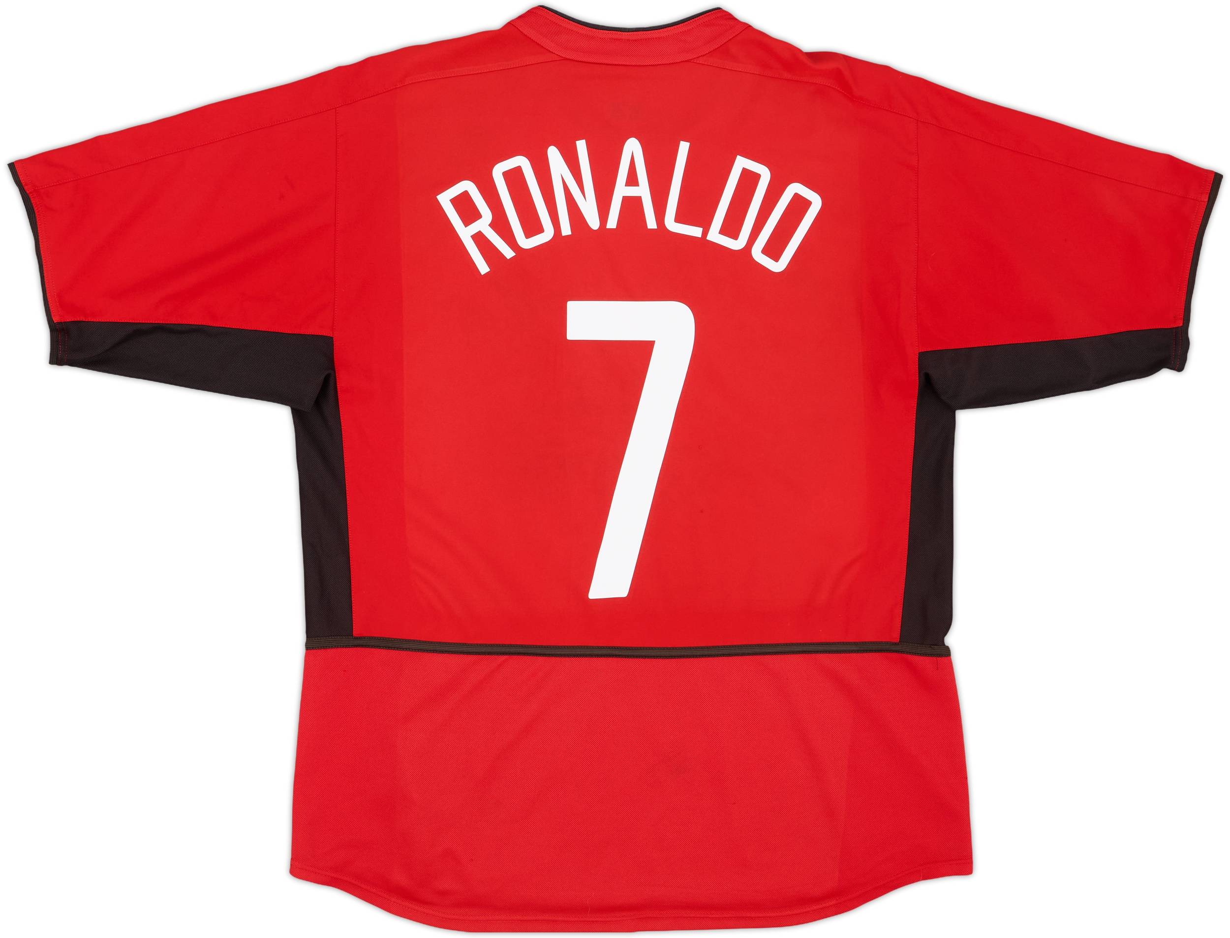2002-04 Manchester United Home Shirt Ronaldo #7 - 5/10 - (L)