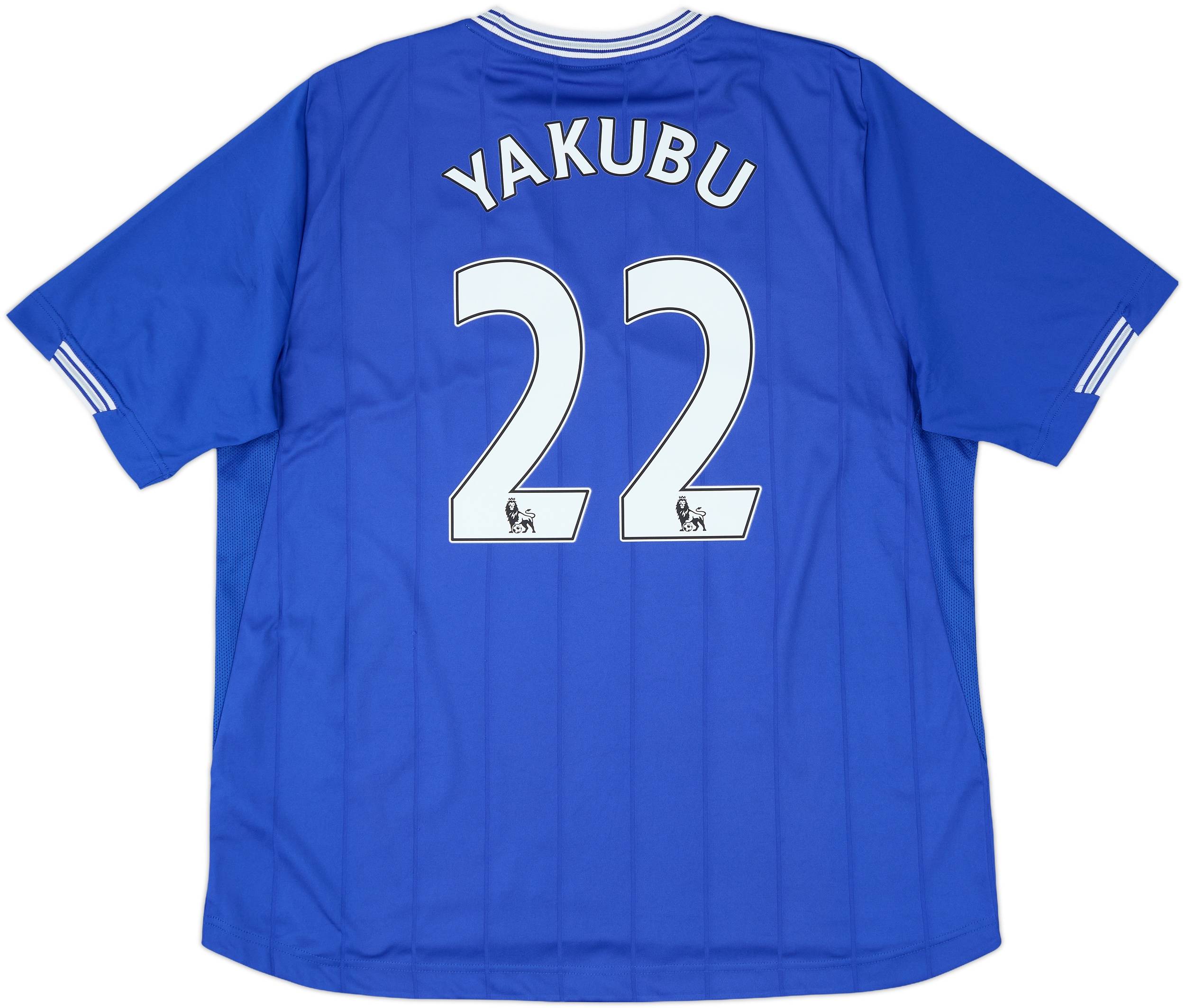 2009-10 Everton Home Shirt Yakubu #22 - 8/10 - (XL)
