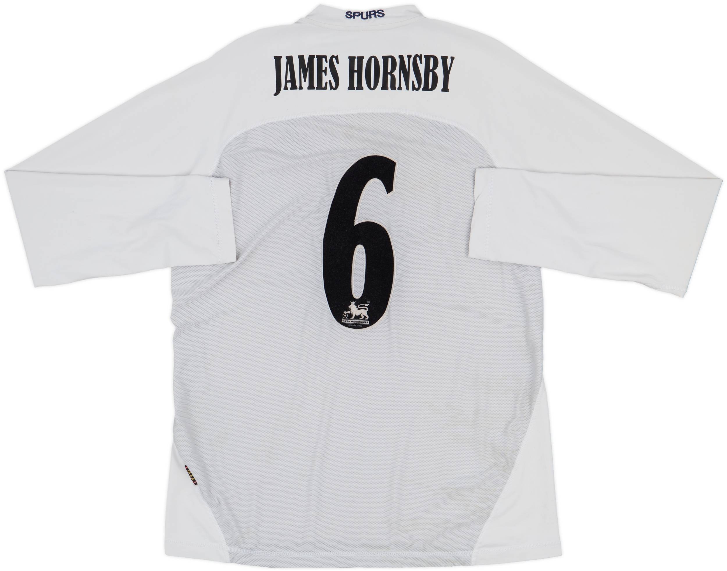 2004-05 Tottenham Home L/S Shirt James Hornsby #6 - 5/10 - (3XL)