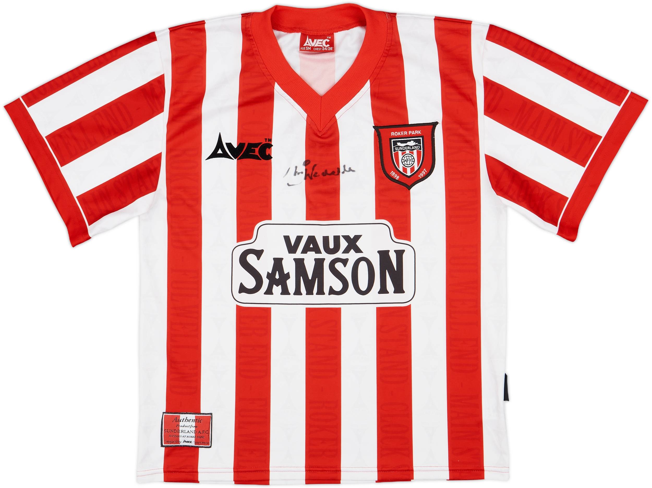 1996-97 Sunderland Home Shirt - 4/10 - (S)