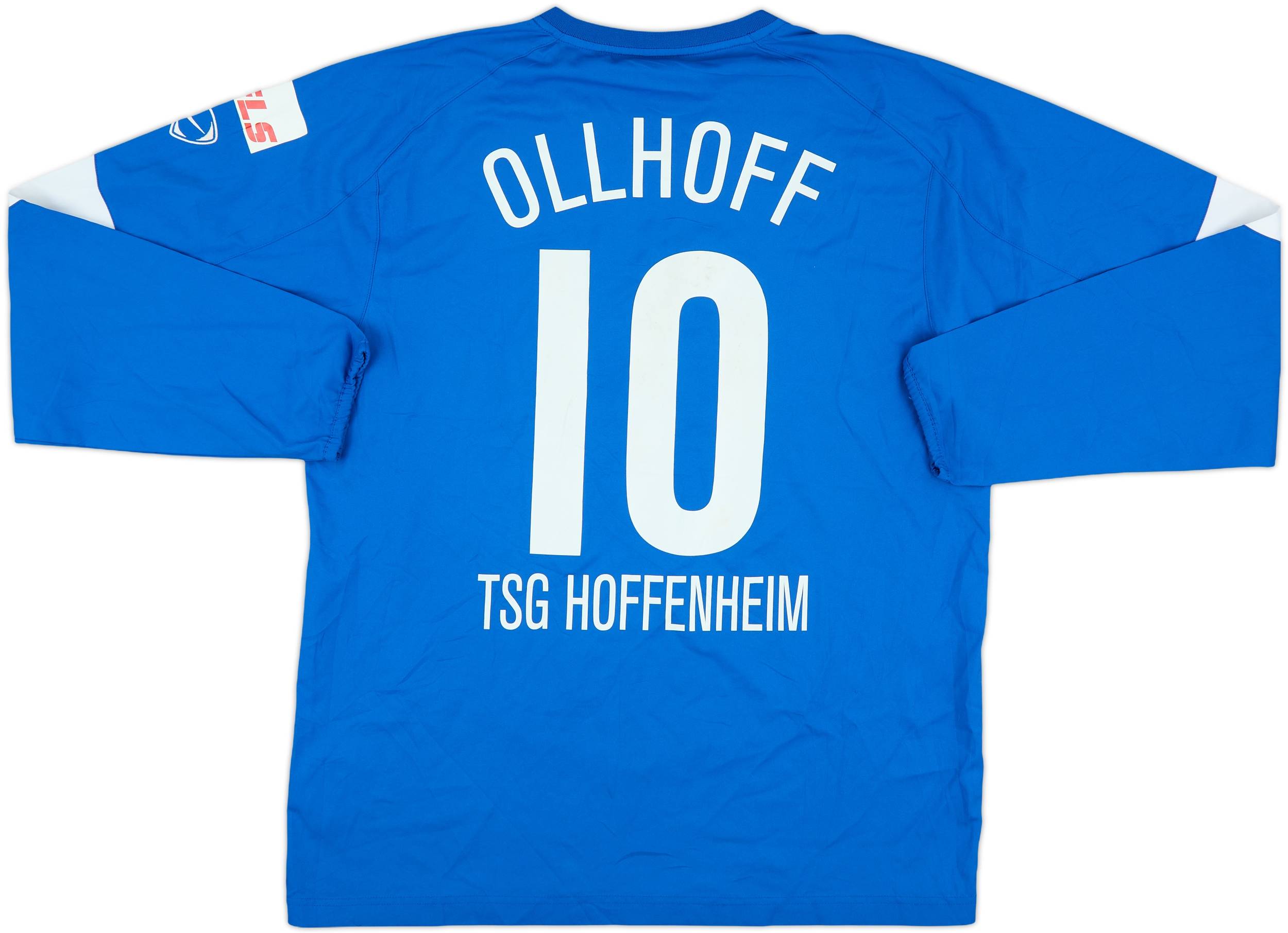 2004-05 TSG Hoffenheim Player Issue Home L/S Shirt Ollhoff #10 - 6/10 - (L)