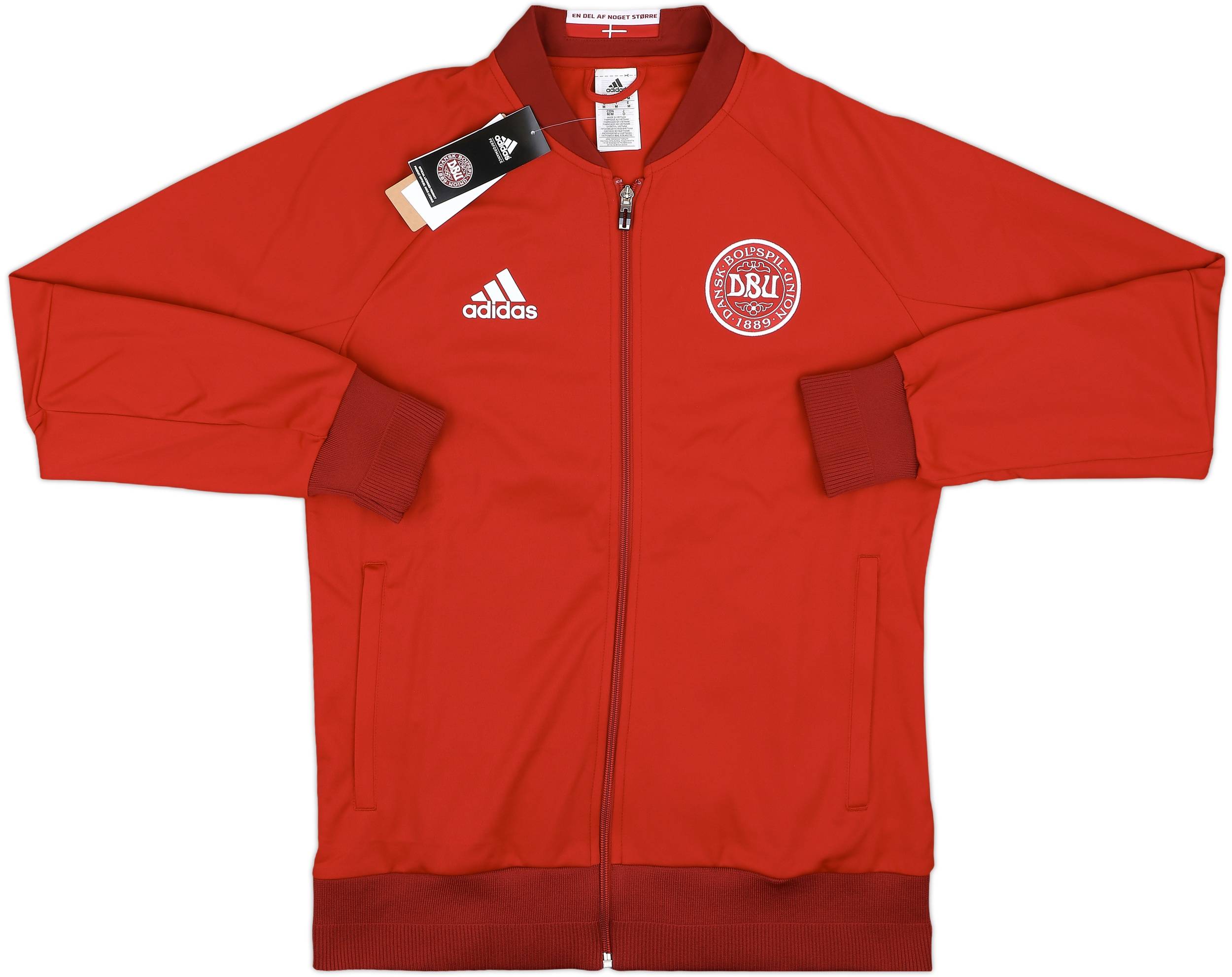 2016 Denmark adidas Anthem Jacket (M)