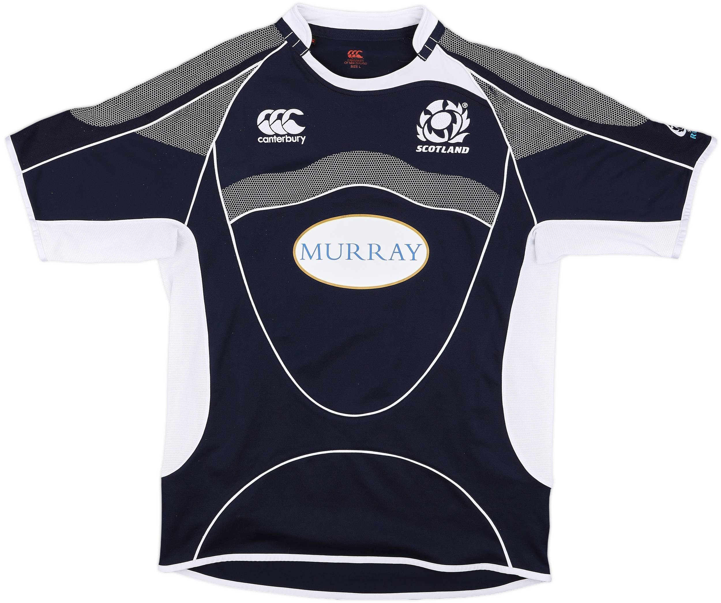 2007-08 Scotland Rugby Home Shirt - 8/10 - (L)