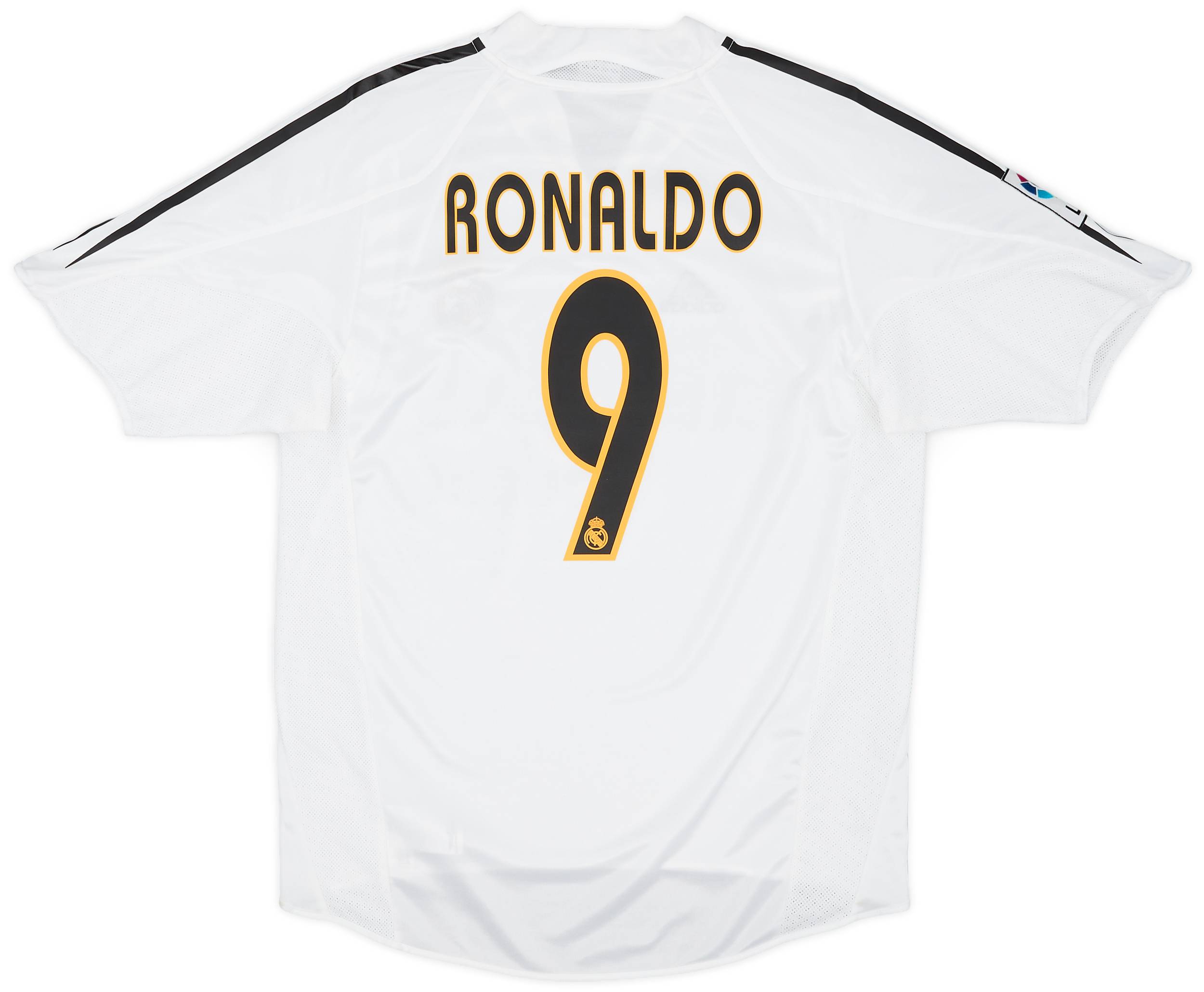 2004-05 Real Madrid Home Shirt Ronaldo #9 - 7/10 - (S)