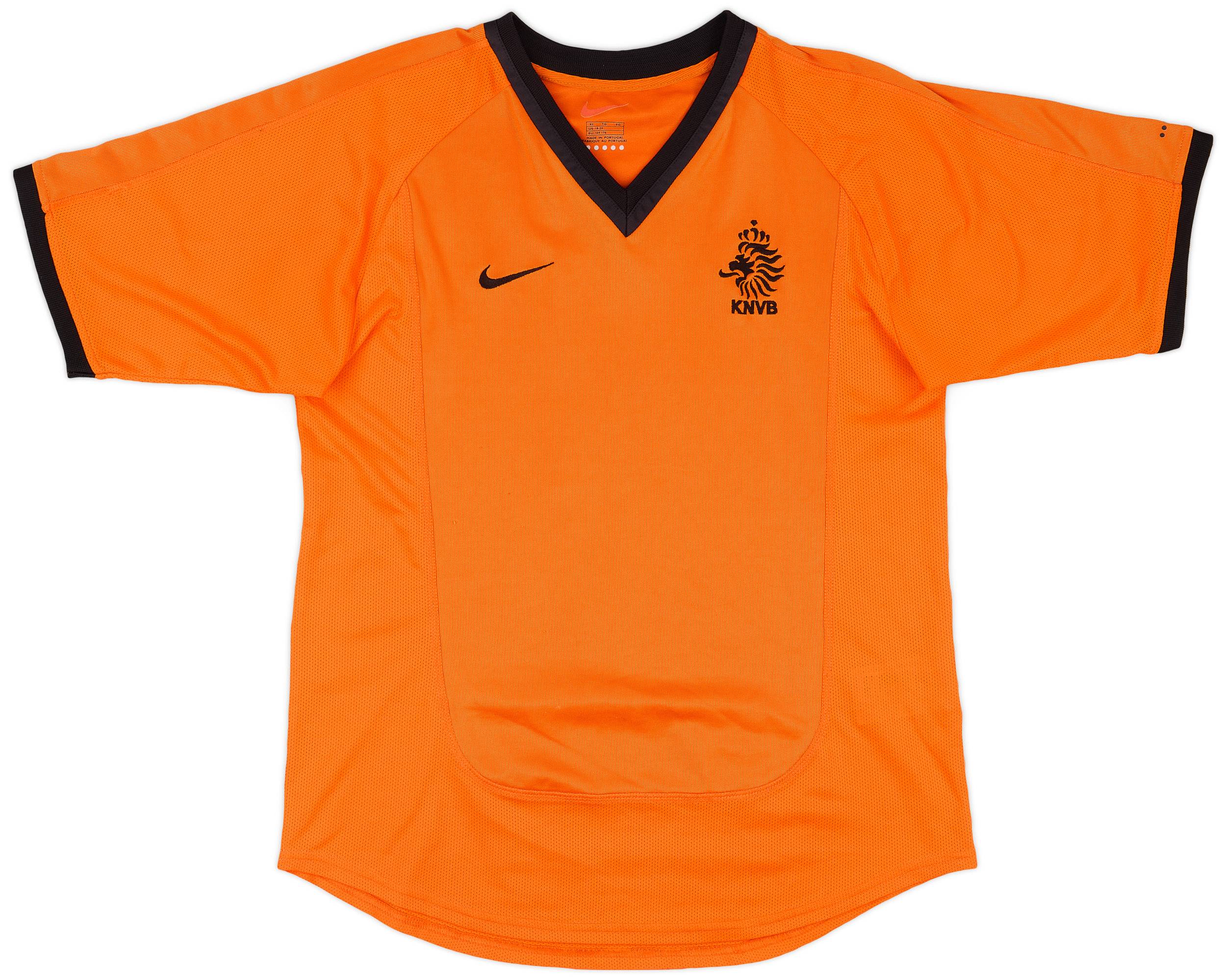 【★安心の定価販売★】 2000-02 Netherlands Home Shirt - 9/10 - (XL.Boys) ウェア