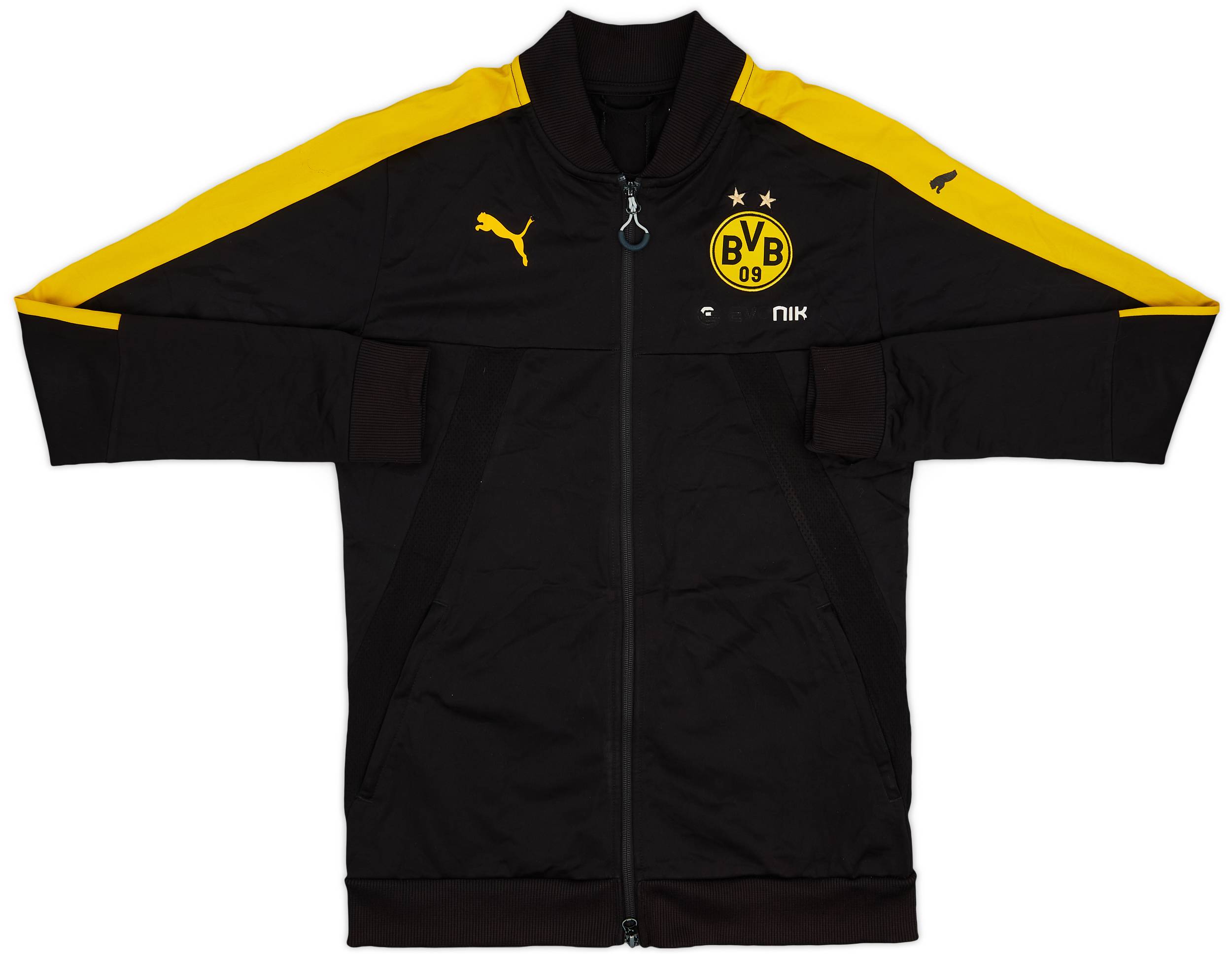 2017-18 Borussia Dortmund Puma Track Jacket - 4/10 - (M)