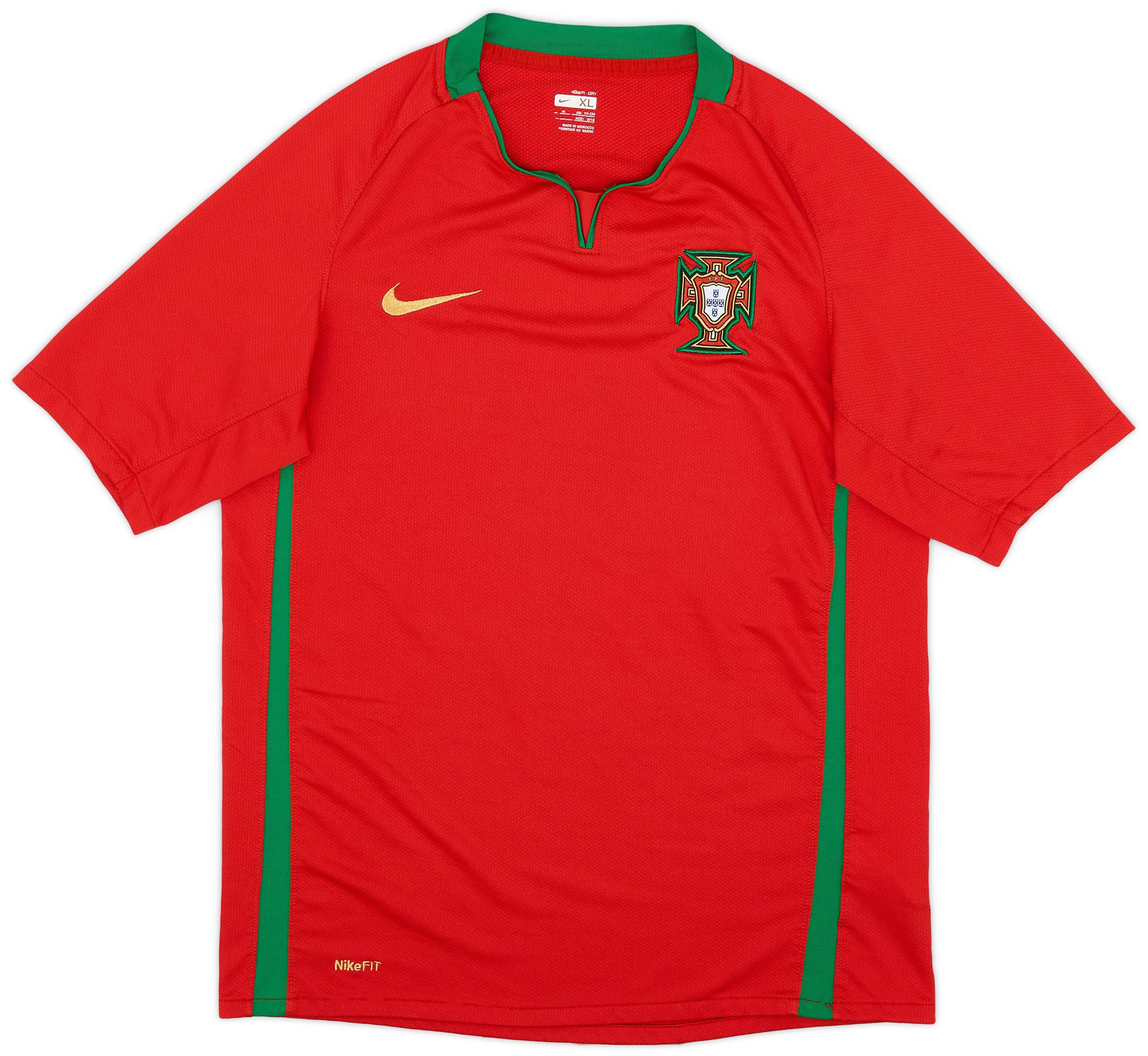 2008-10 Portugal Home Shirt - 9/10 - (XL.Boys)