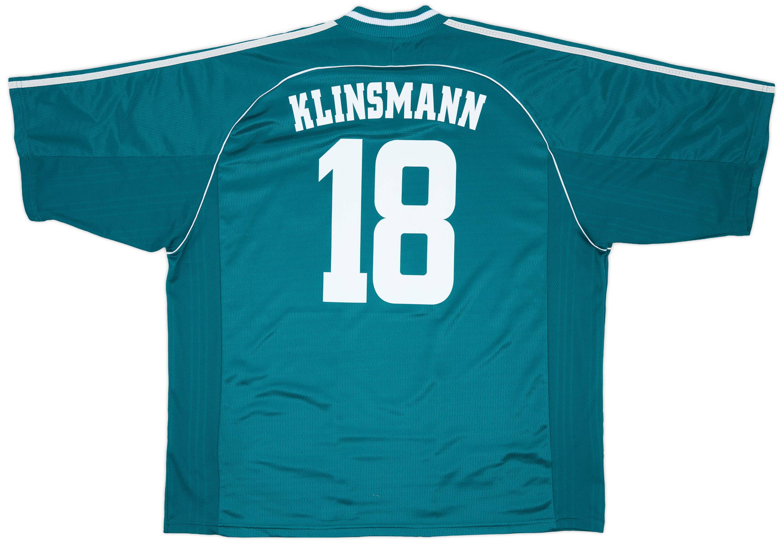 1998-00 Germany Away Shirt Klinsmann #18 - 8/10 - (XXL)