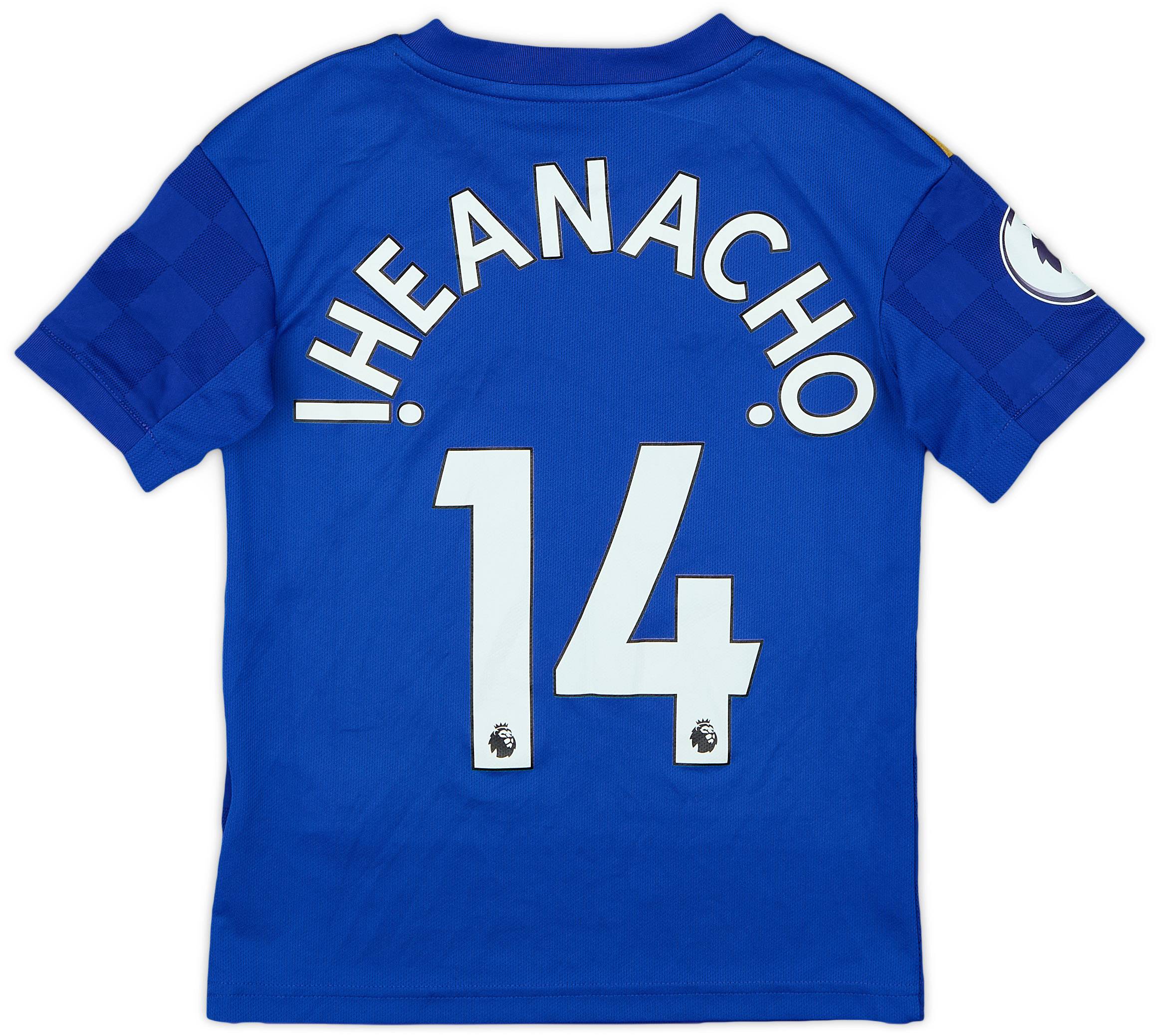 2019-20 Leicester Home Shirt Iheanacho #14 - 7/10 - (7-8 Years)