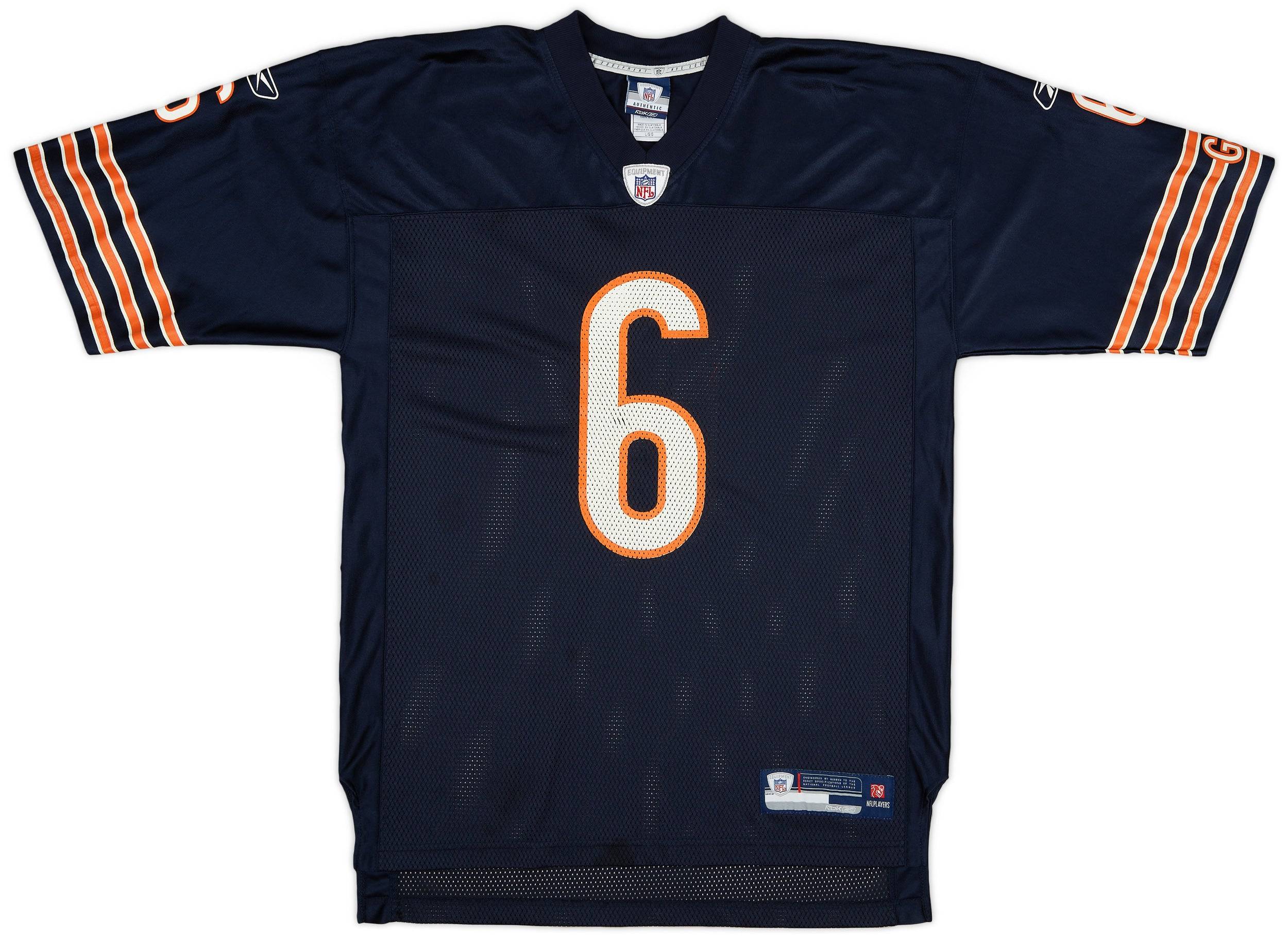 2009 Chicago Bears Cutler 6 Reebok On Field Jersey Home L