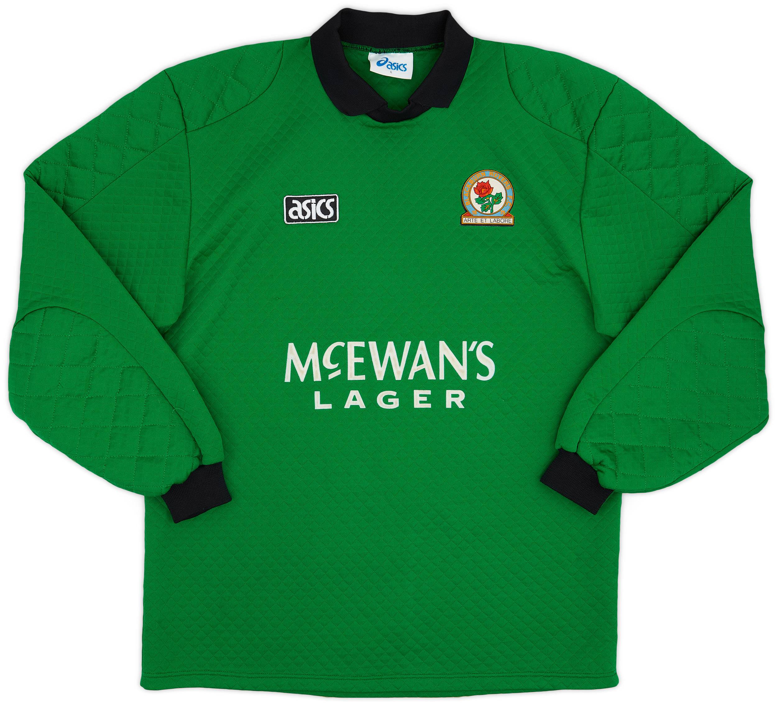 1992-93 Blackburn GK Shirt - 8/10 - (L)