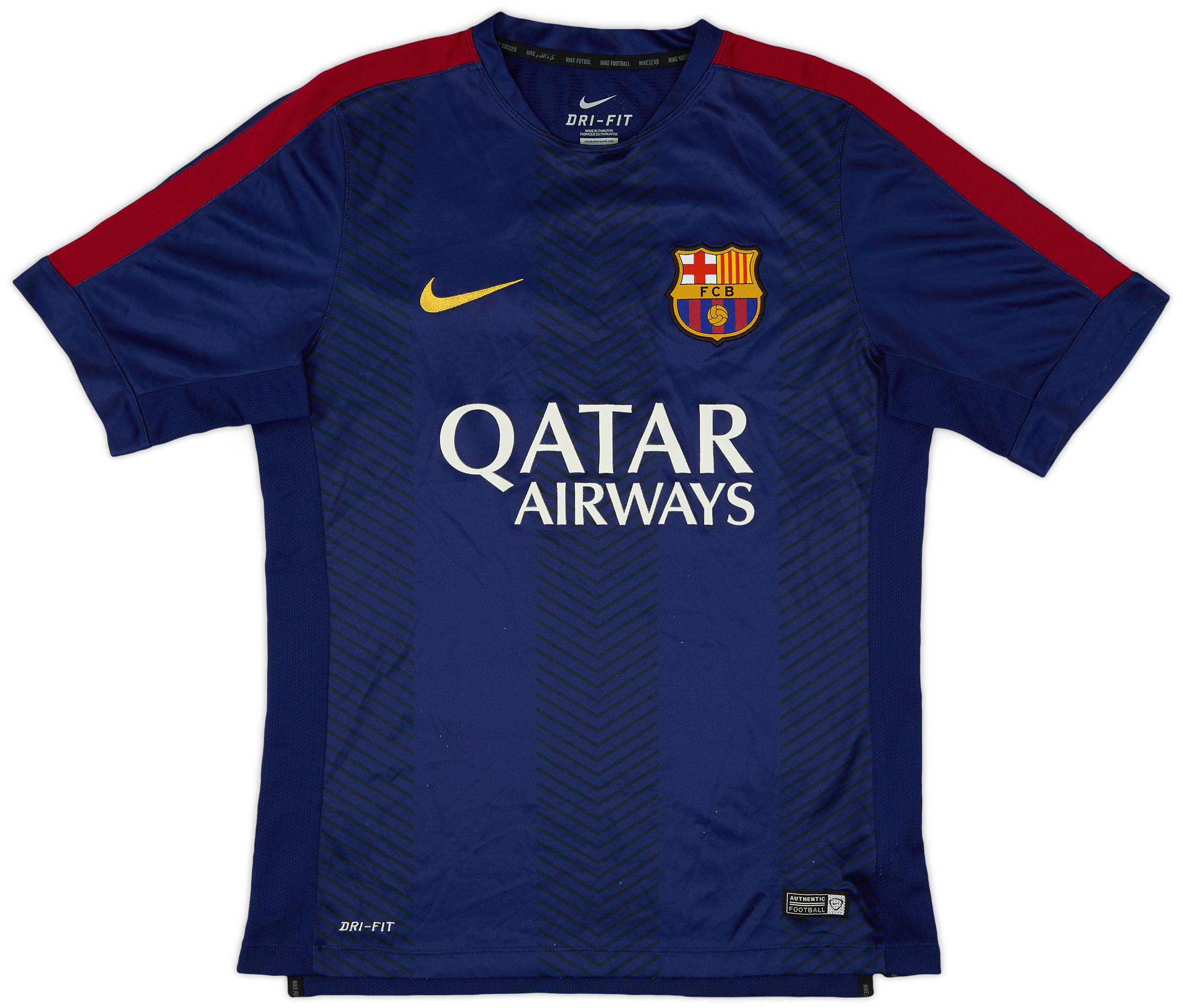 2014-15 Barcelona Nike Training Shirt - 8/10 - (M)