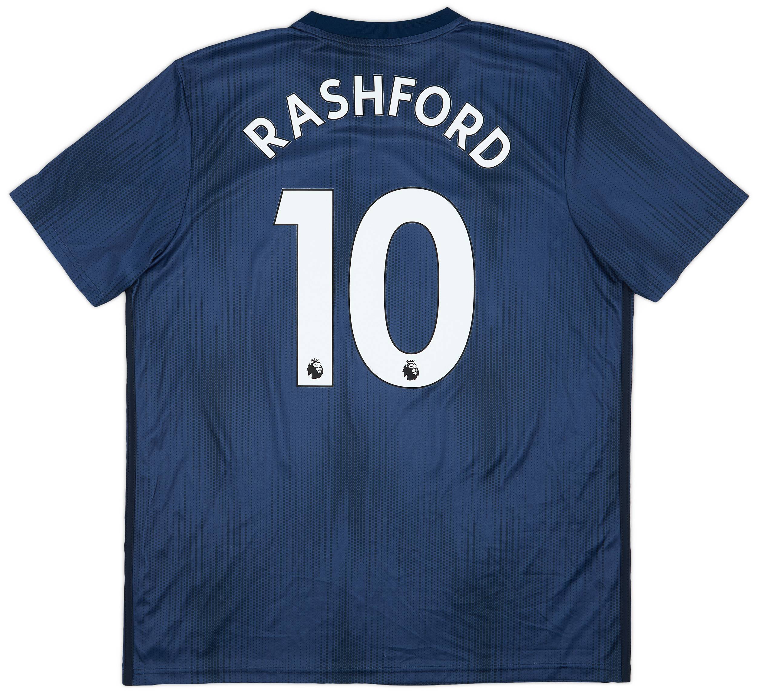2018-19 Manchester United Third Shirt Rashford #10 - 7/10 - (XL)