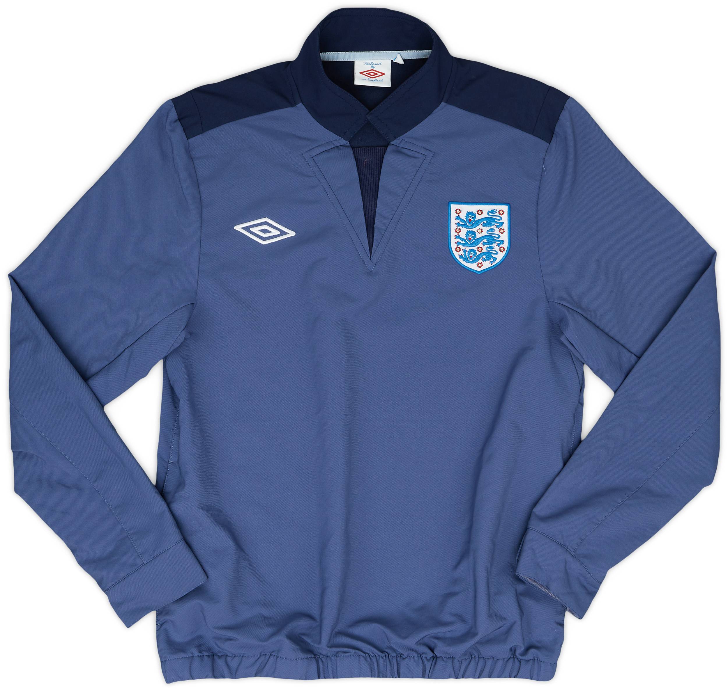 2010-11 England Umbro Drill Top - 7/10 - (S)