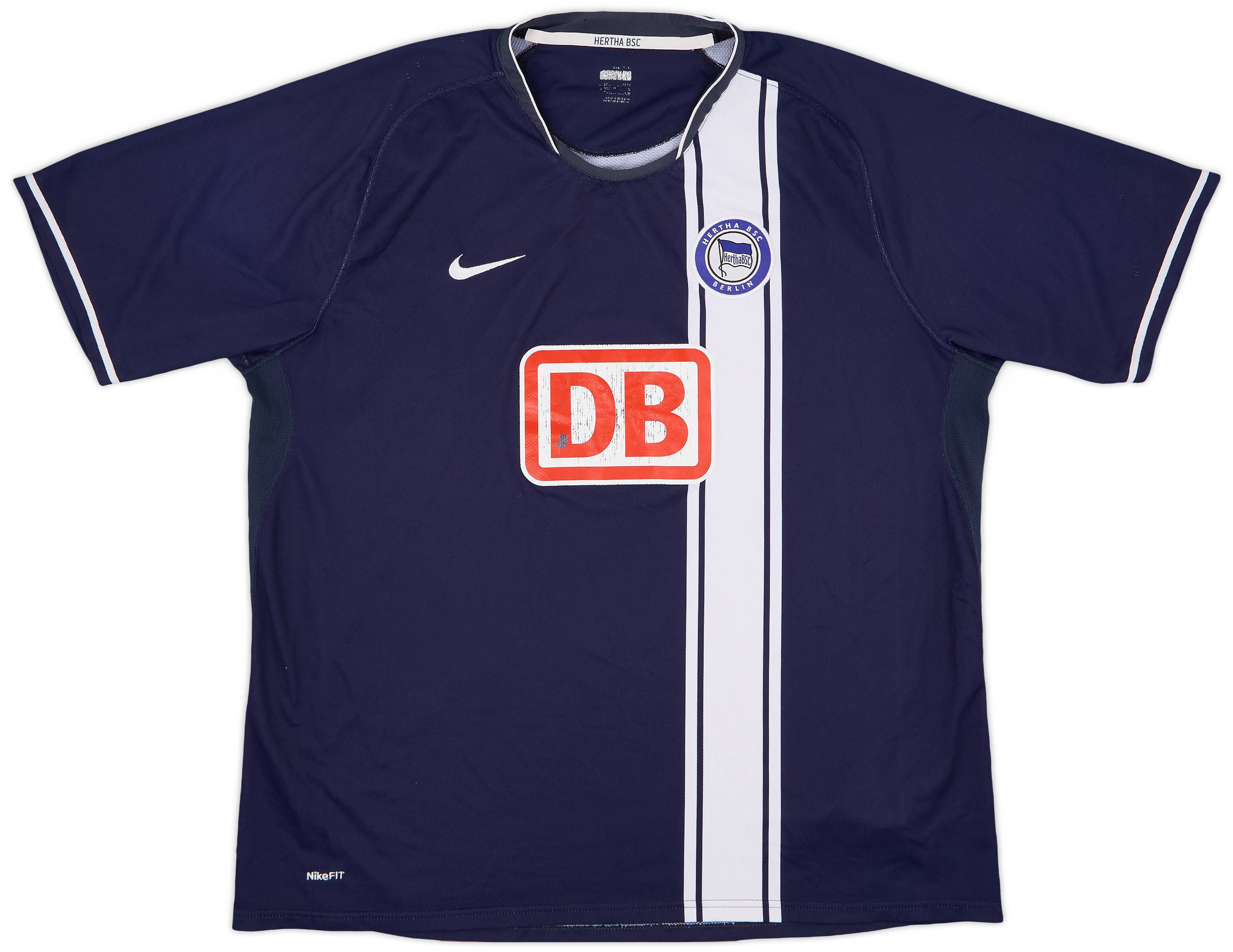 2007-08 Hertha Berlin Home Shirt - 5/10 - (XXL)