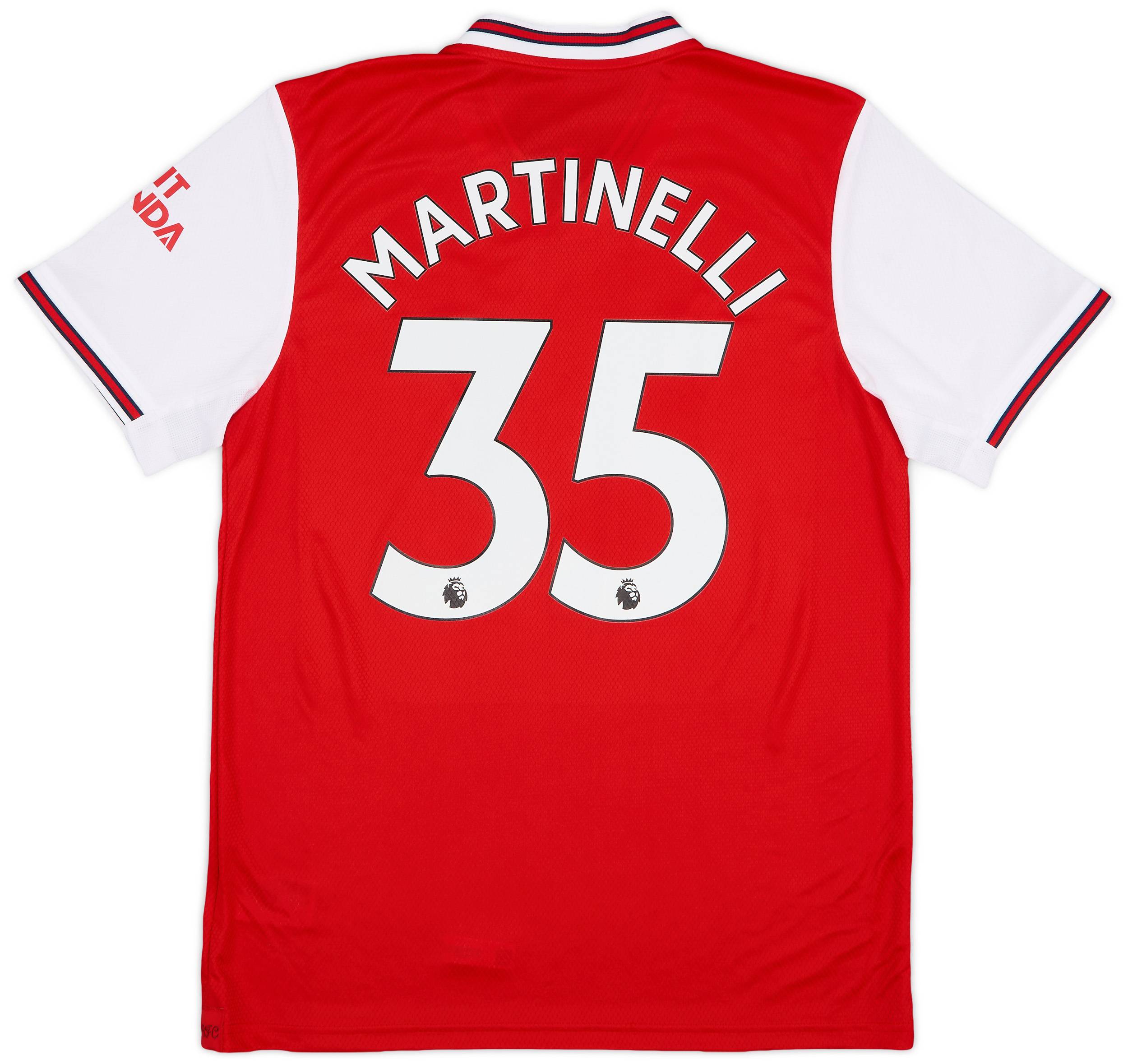 2019-20 Arsenal Home Shirt Martinelli #35 (L)