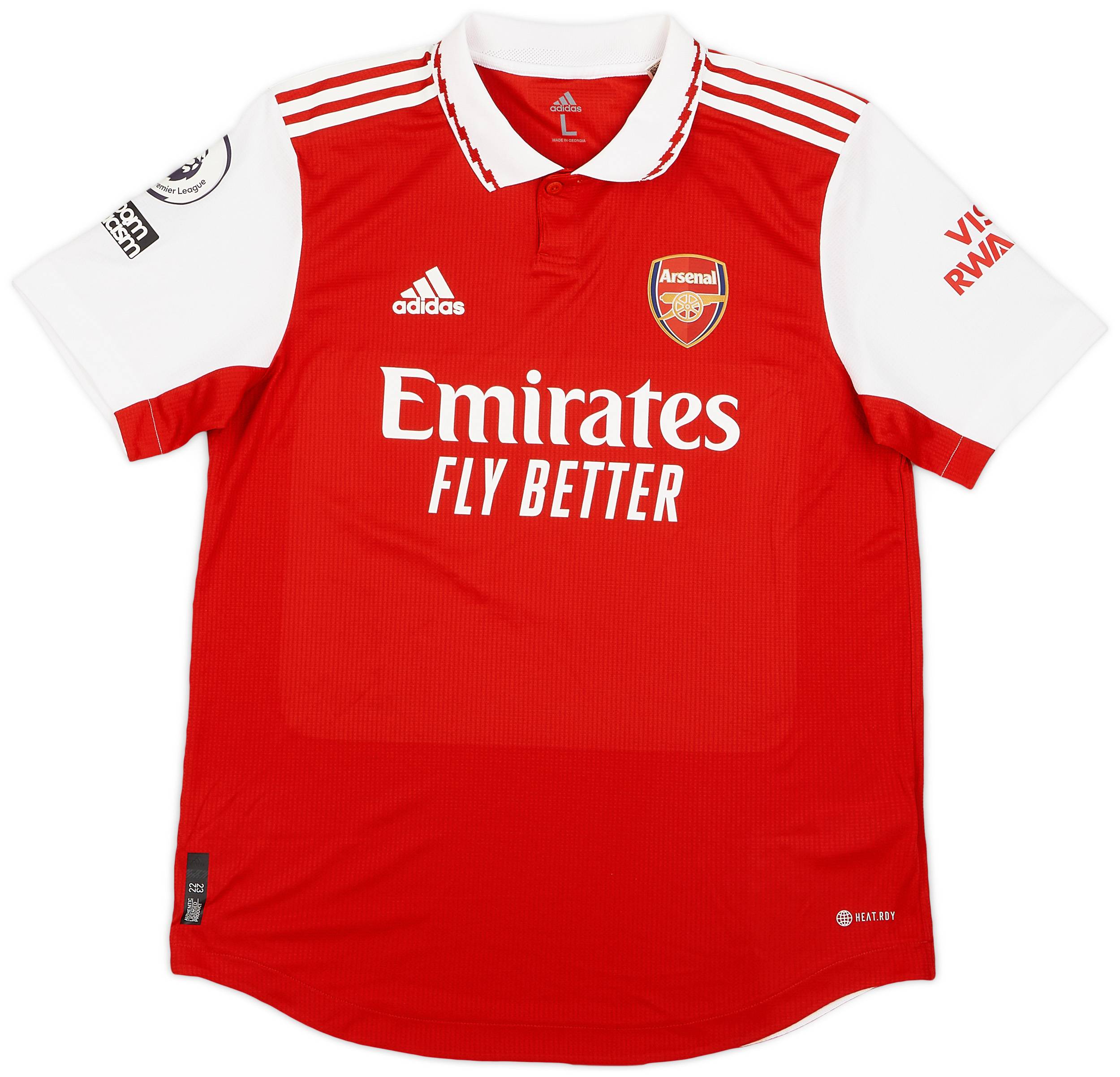 2022-23 Arsenal Match Issue Home Shirt Gabriel #6