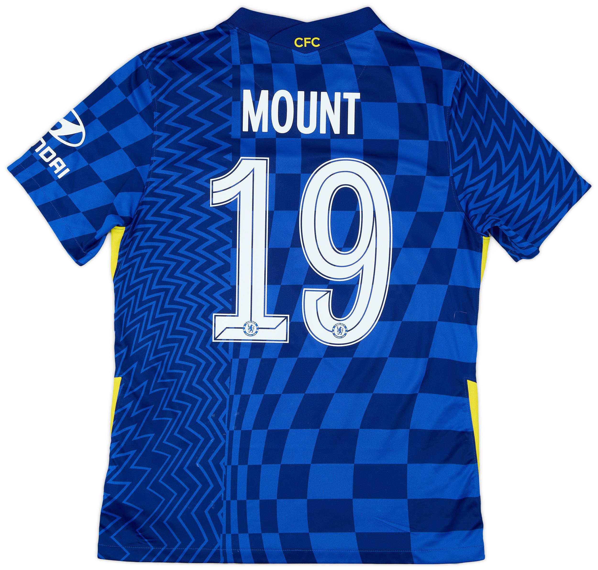 Chelsea FC MOUNT 19番シャツ 2021-22 Chelsea Home Shirt Mount #19 - 8/10 - (L)