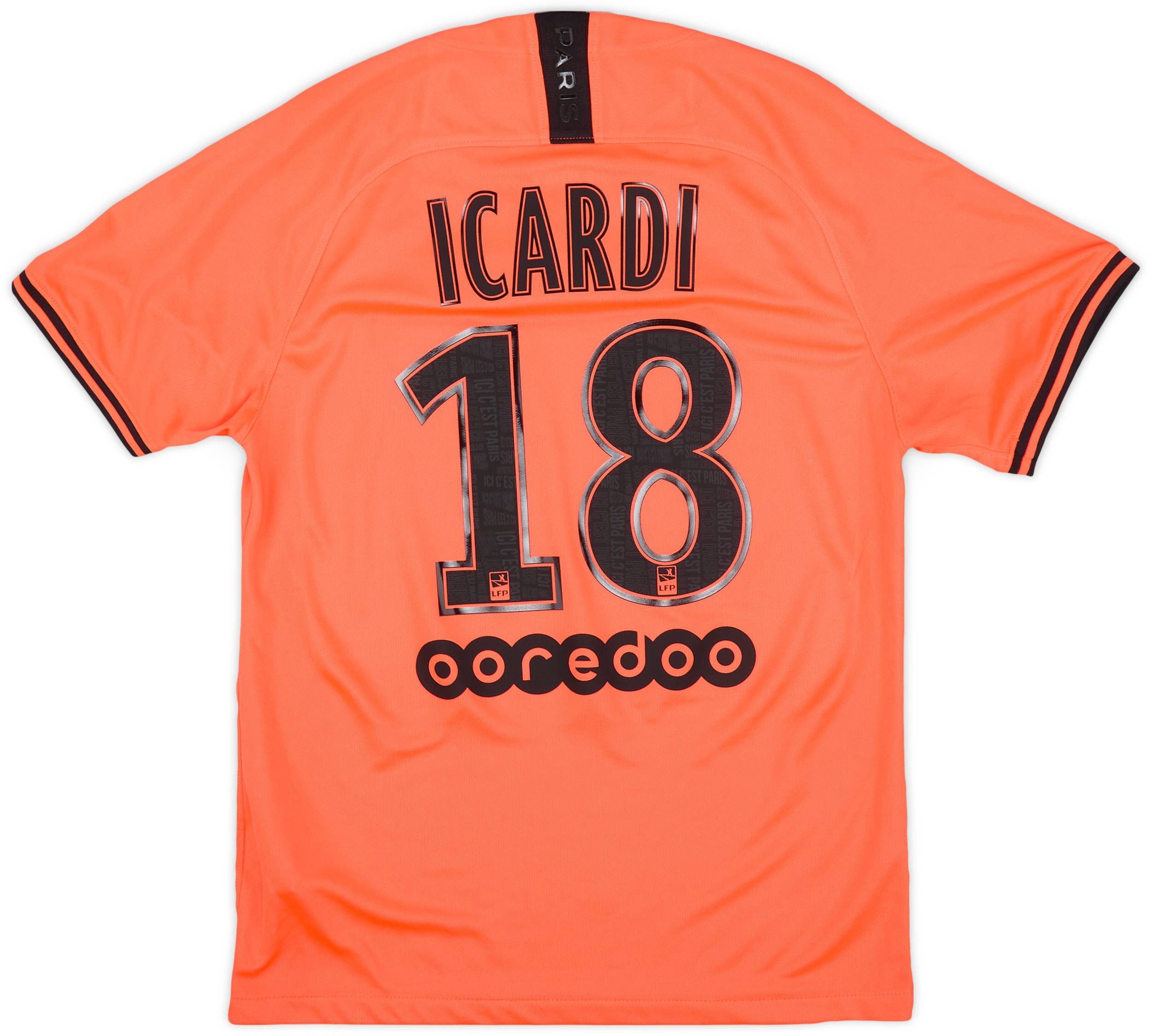 2019-20 Paris Saint-Germain Away Shirt Icardi #18 - 9/10 - (M)