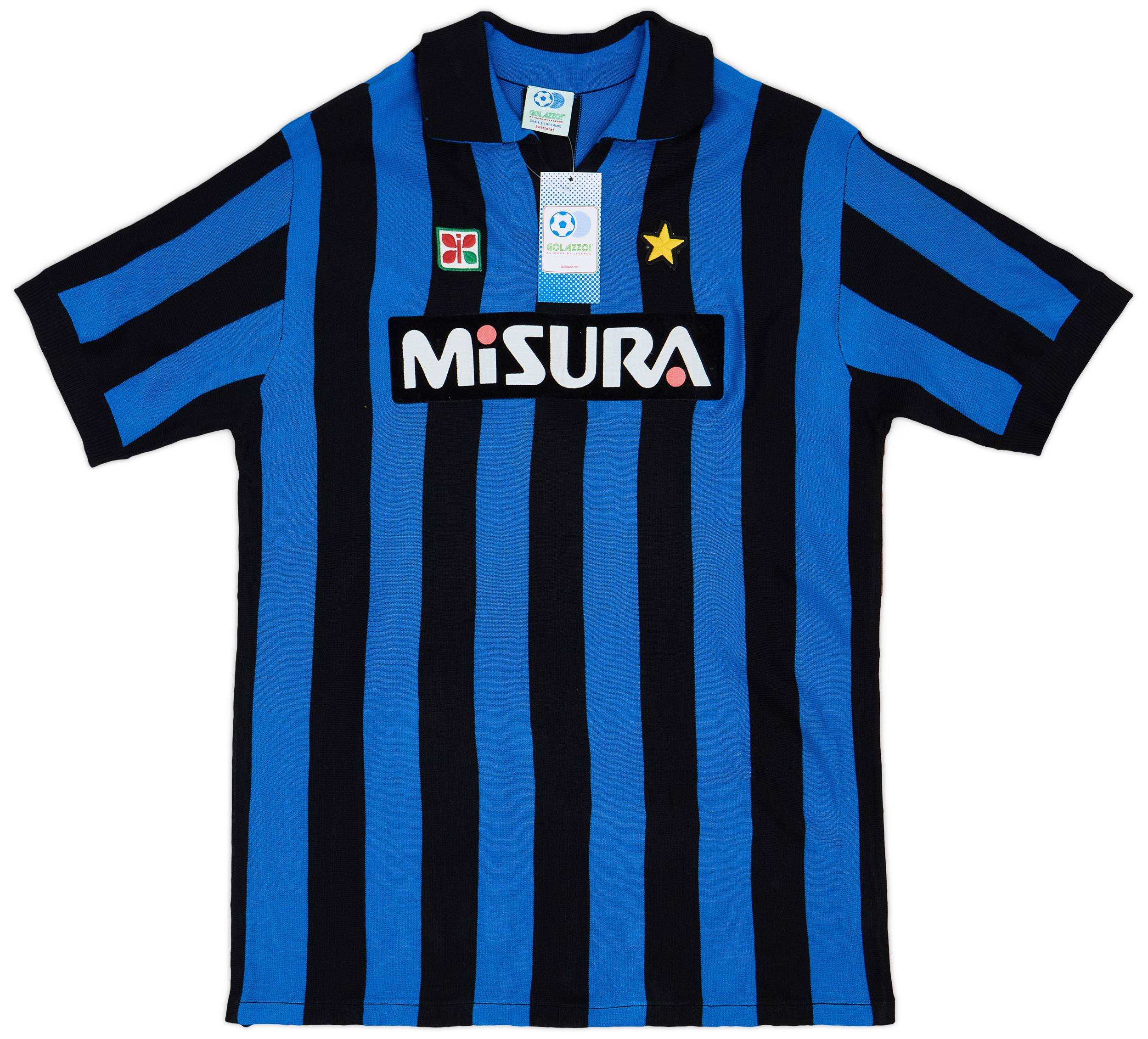 1984-86 Inter Milan Mecsport Reissue Home Shirt #10 (Brady)