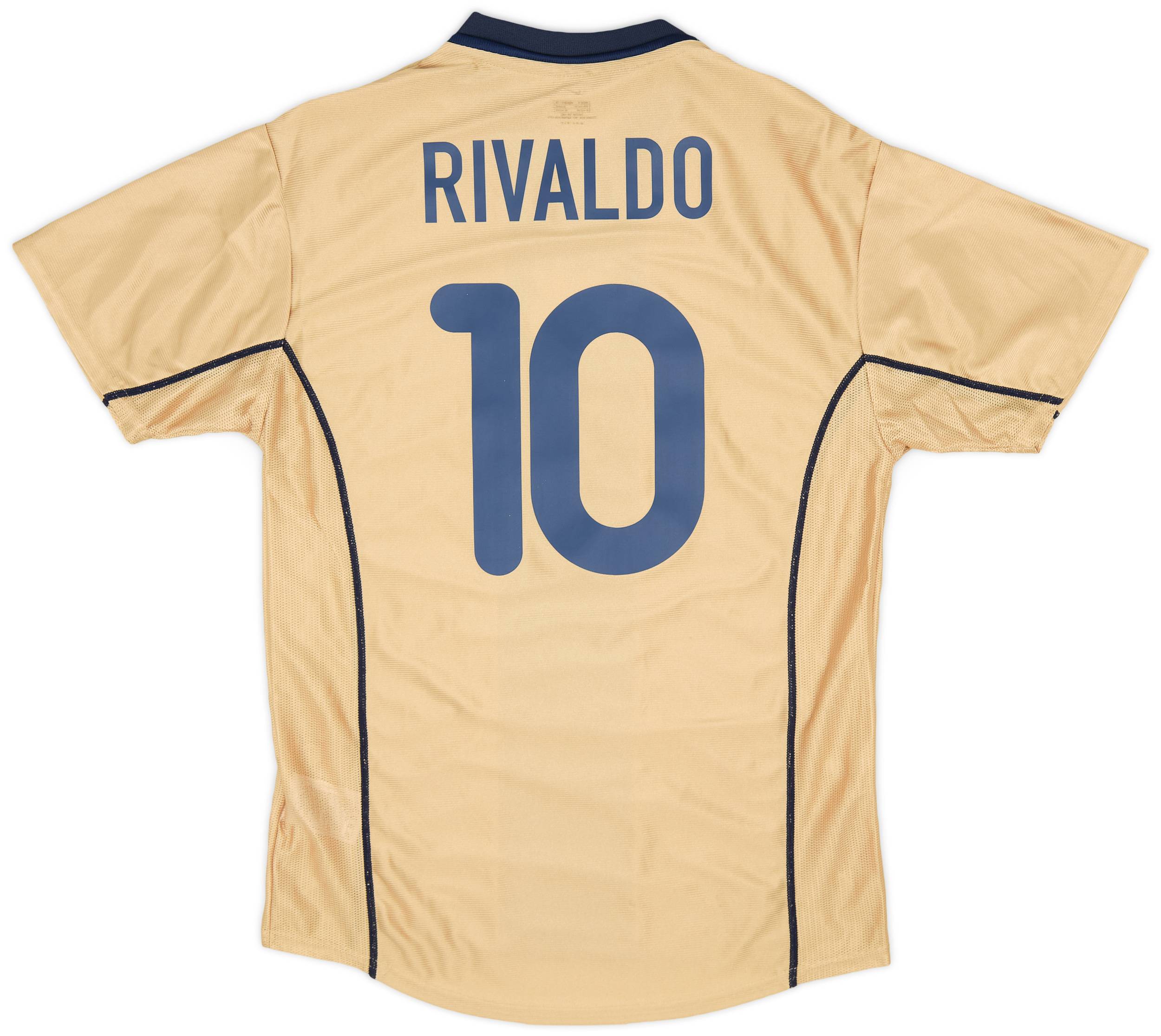 2001-03 Barcelona Prototype Away Shirt Rivaldo #10 (S)