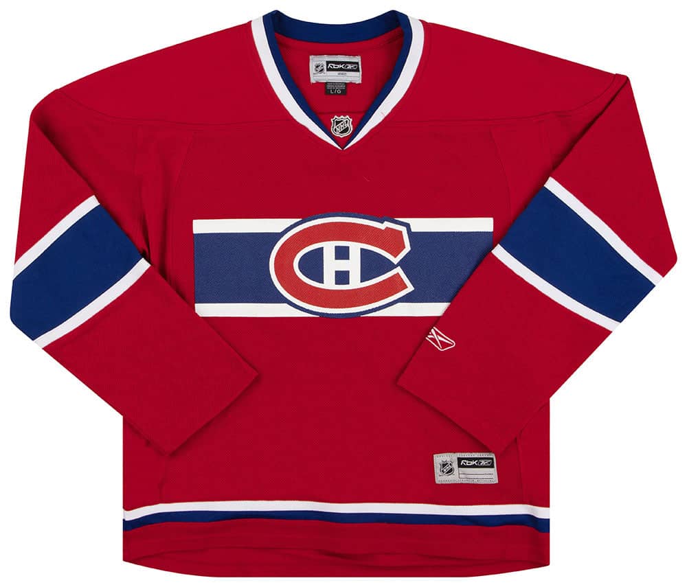 2007 08 Montreal Canadiens Reebok Jersey Home Y