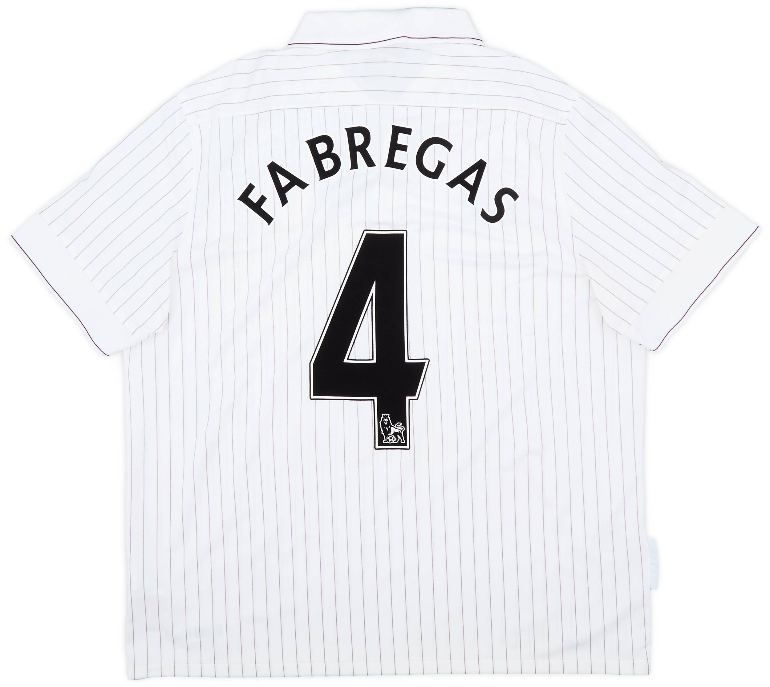 2009-10 Arsenal Third Shirt Fabregas #4 - 5/10 - (XL)