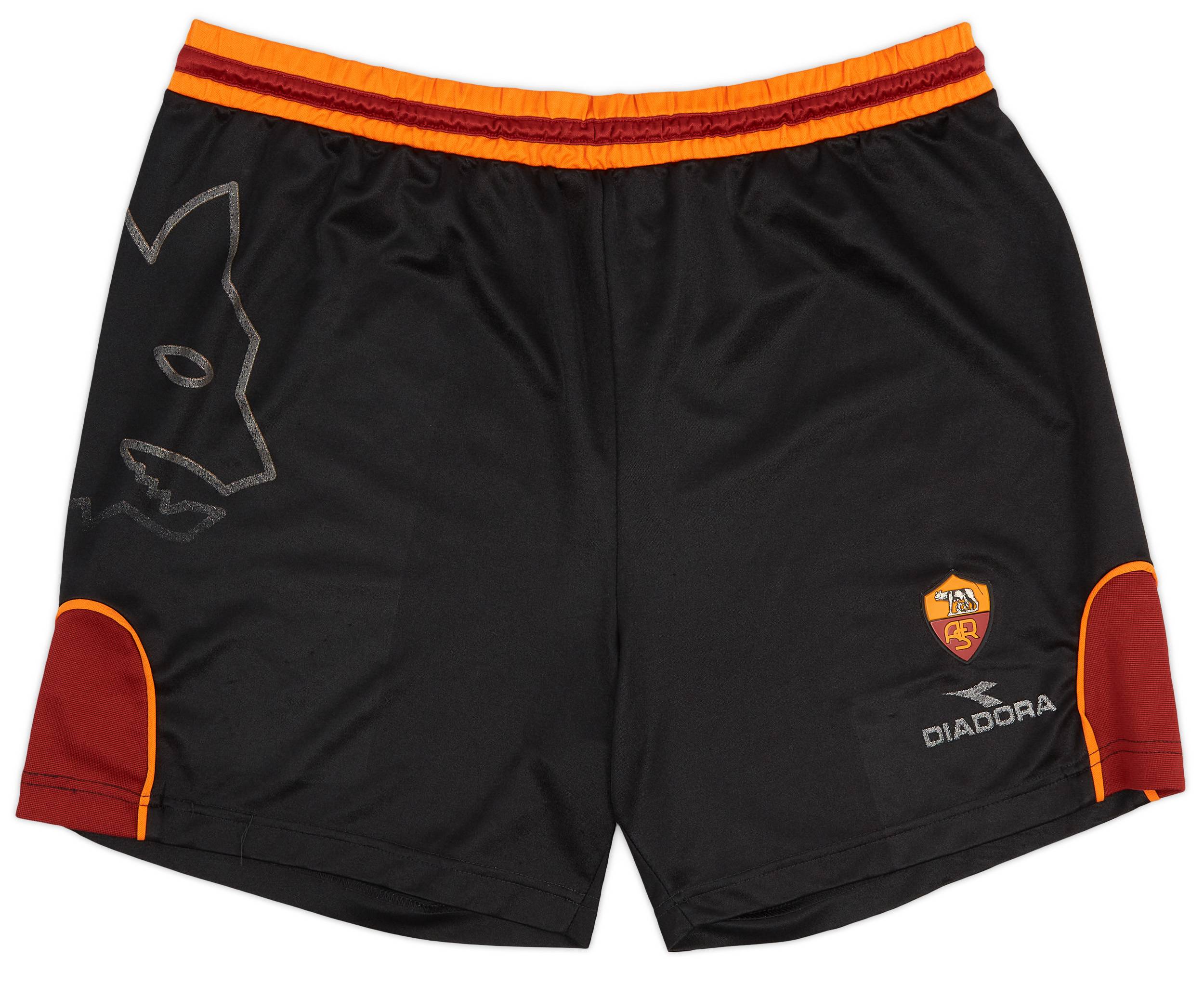 2004-05 Roma European Home Shorts - 6/10 - (XL)