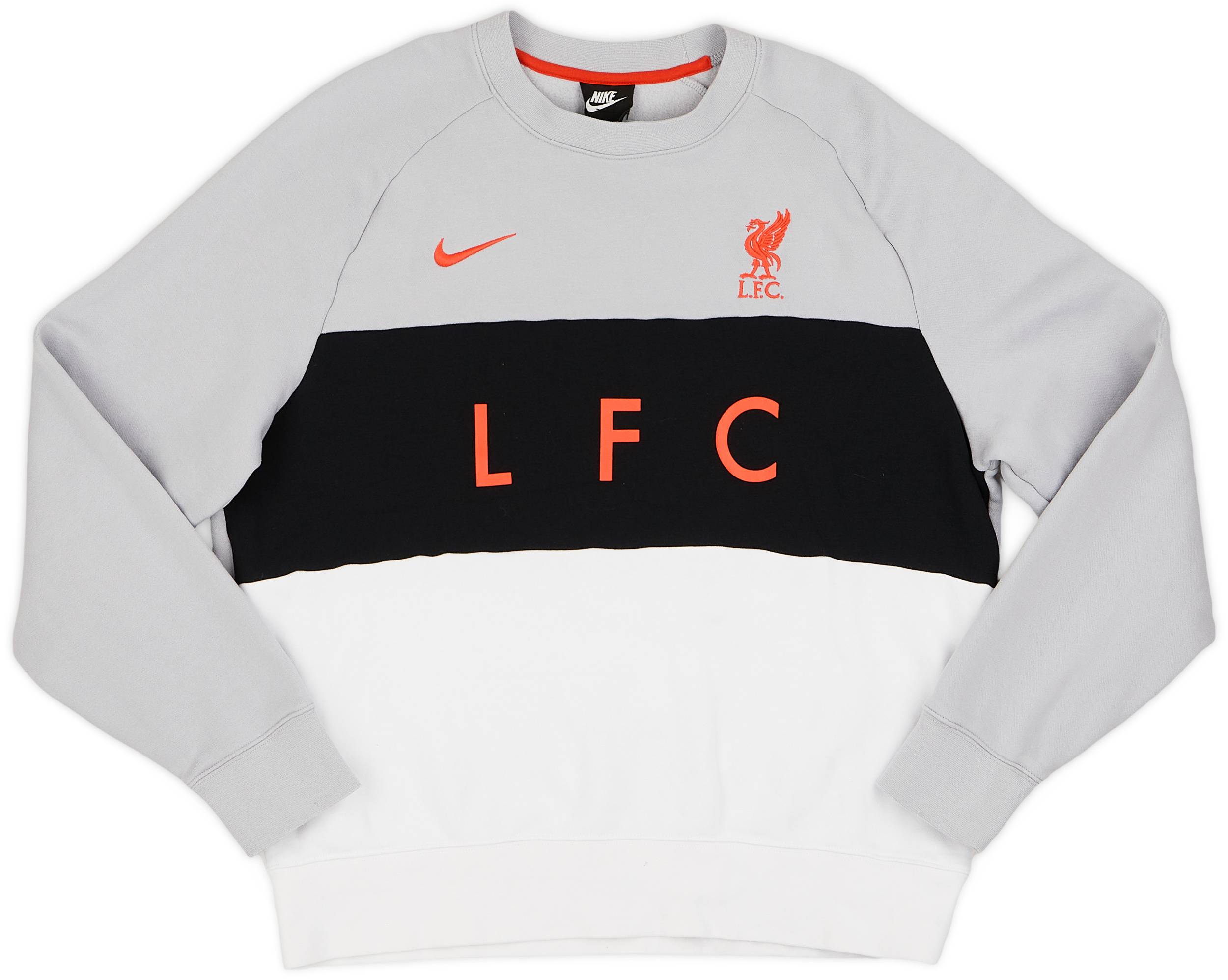 2020-21 Liverpool Nike Sweat Top - 8/10 - (M)