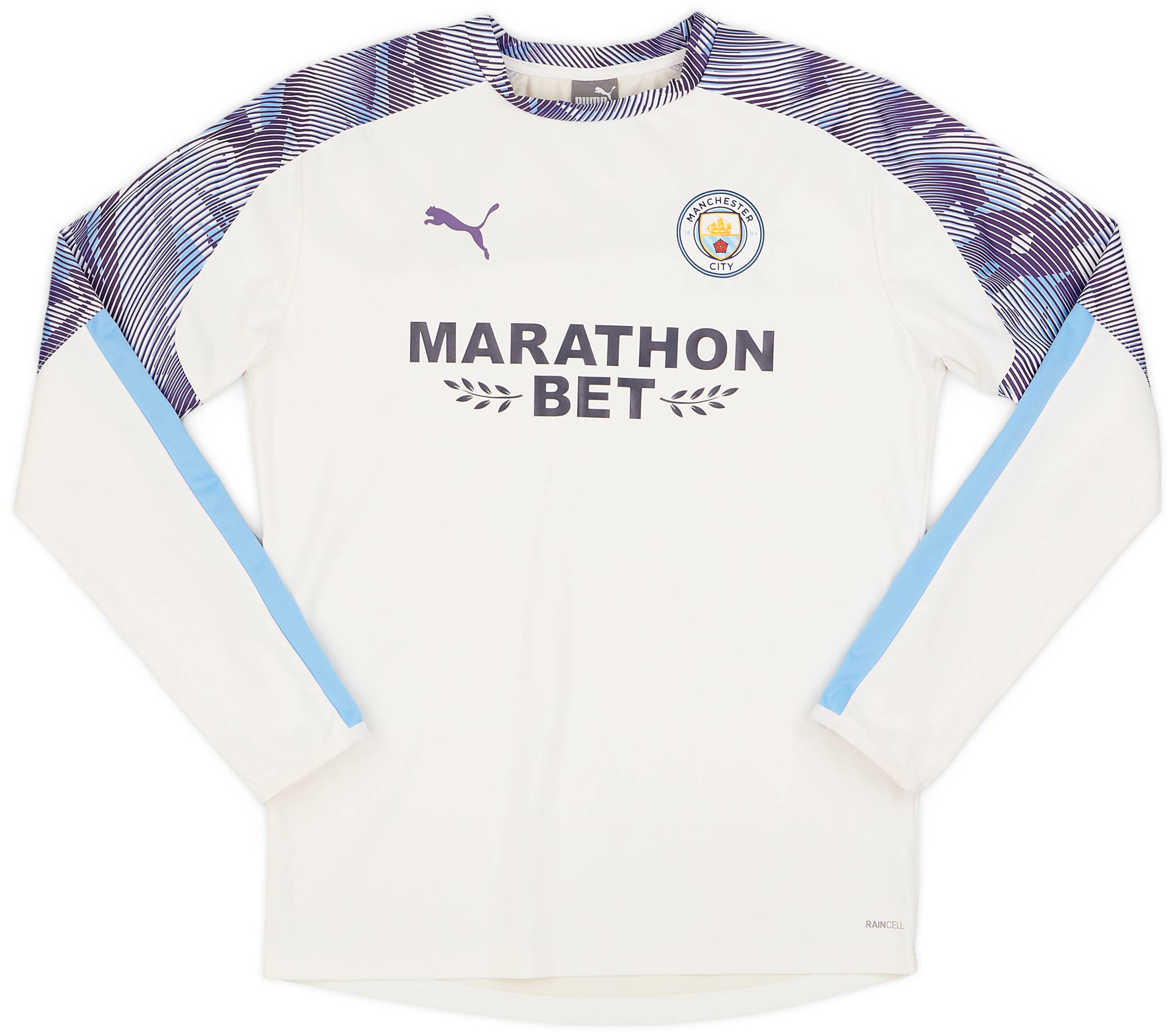 2019-20 Manchester City Puma Drill Top - 9/10 - (M)
