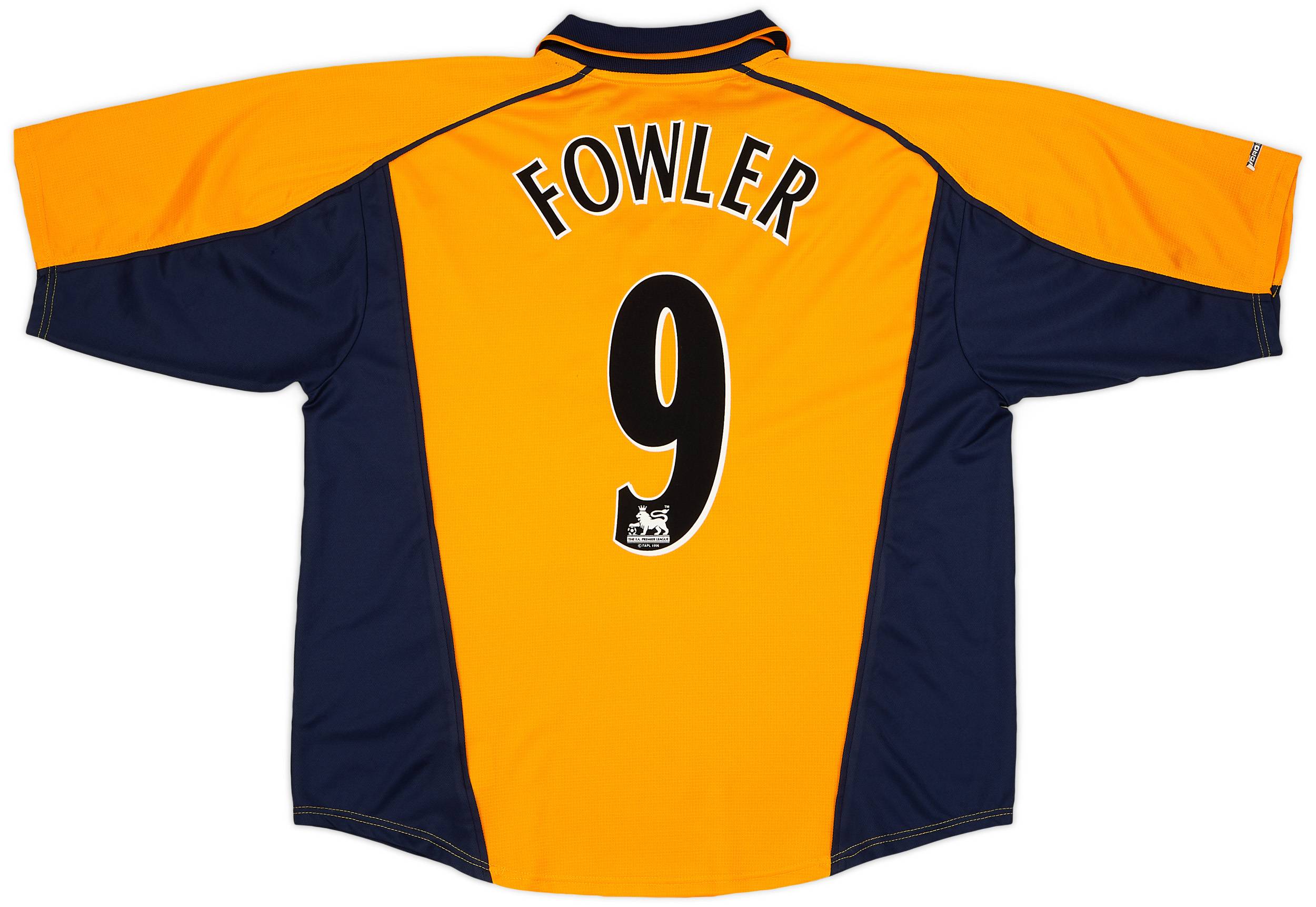2000-02 Liverpool Away Shirt Fowler #9 - 8/10 - (XXL)