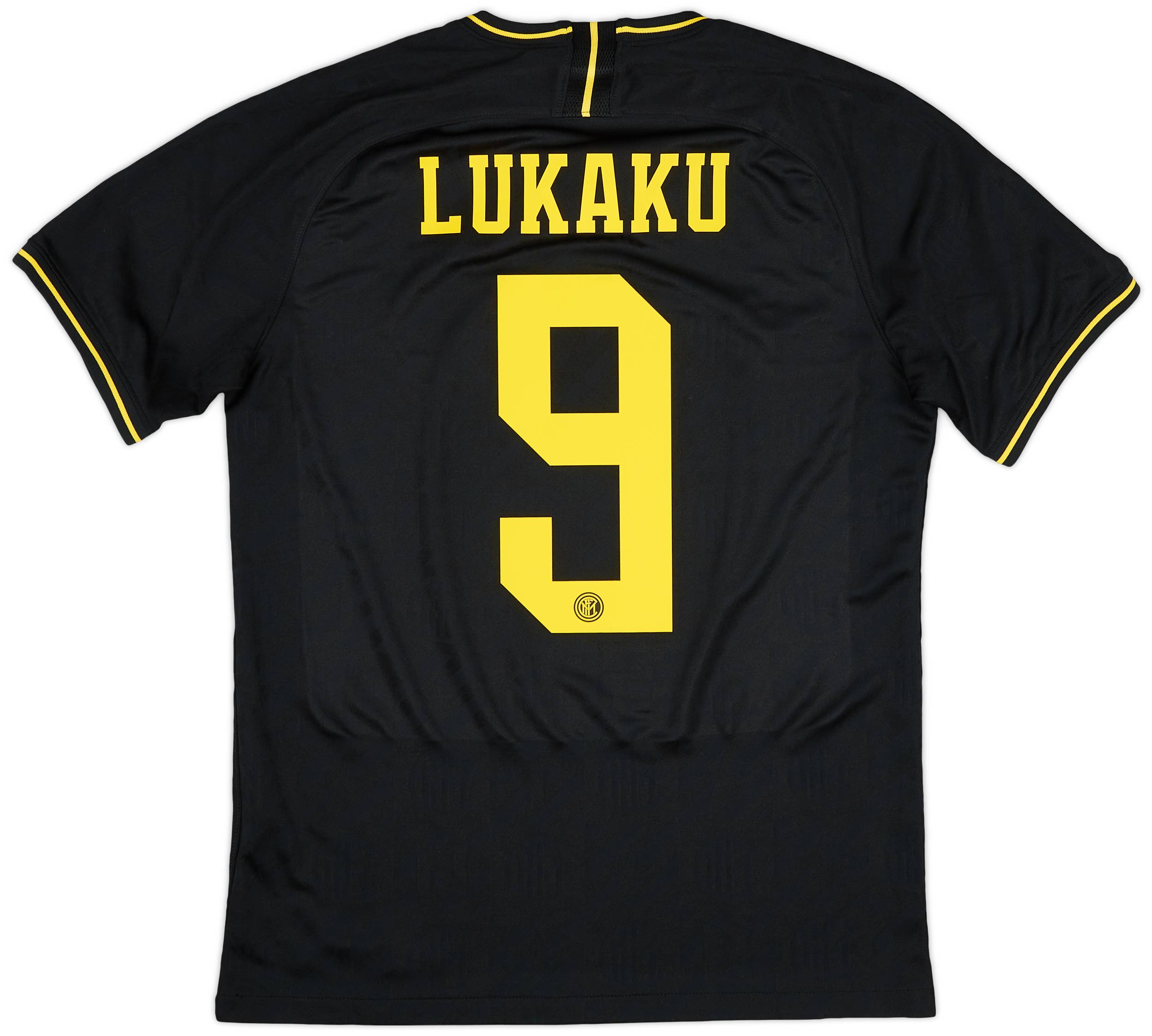 2019-20 Inter Milan Third Shirt Lukaku #9 - 10/10 - (S)