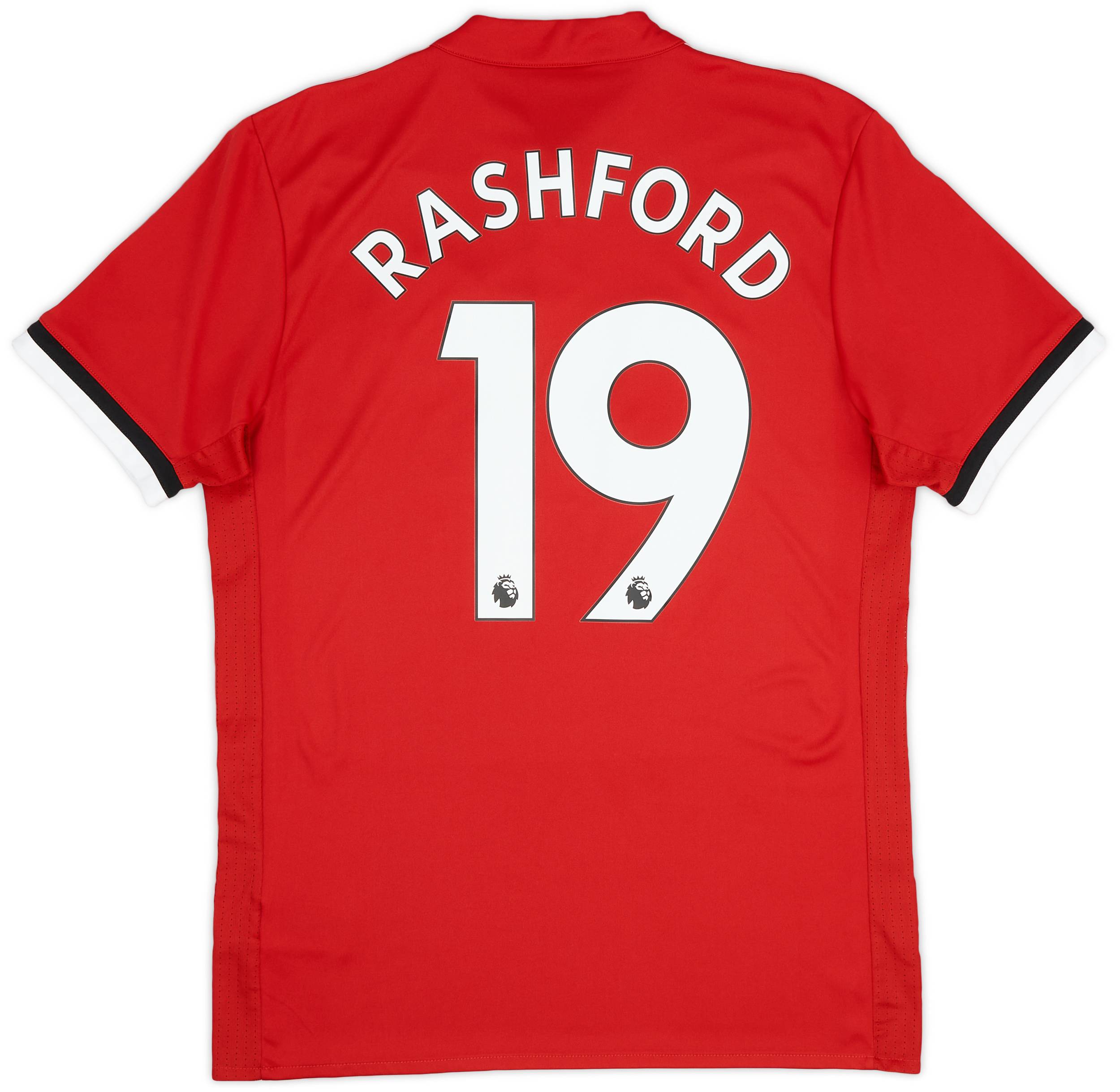 2017-18 Manchester United Home Shirt Rashford #19 - 9/10 - (M)